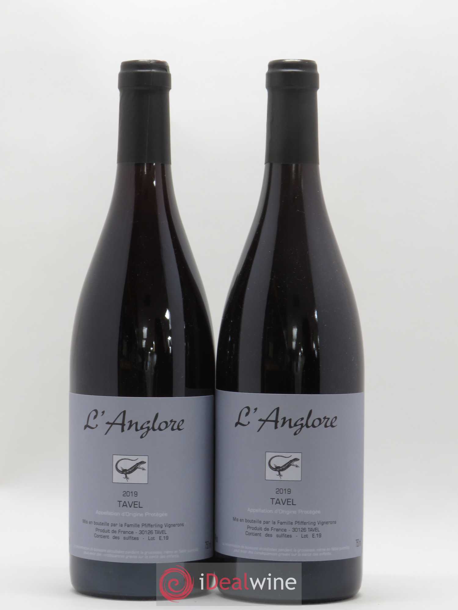 Tavel L'Anglore 2019 - Posten von 2 Flaschen - 0