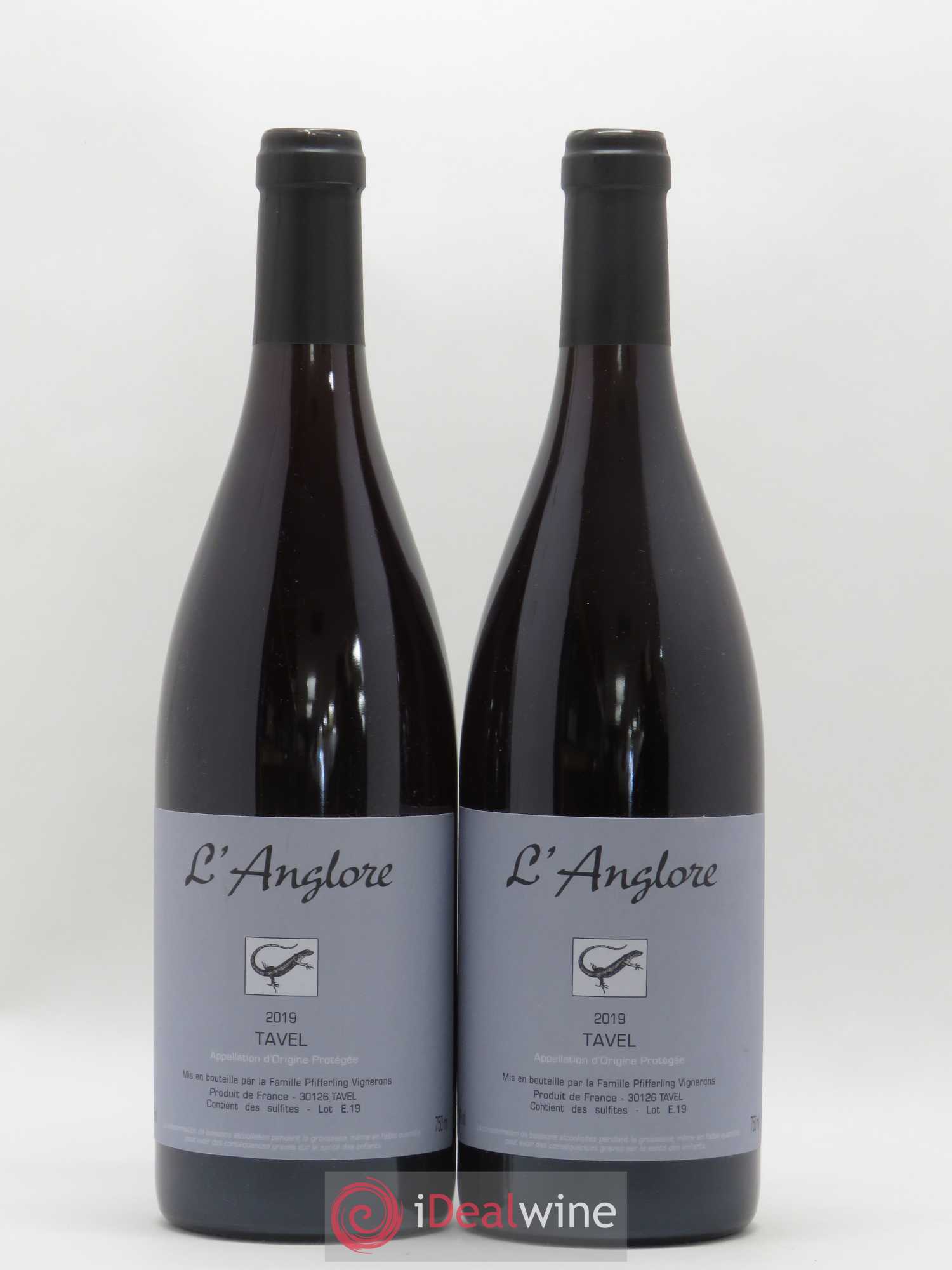 Tavel L'Anglore 2019 - Posten von 2 Flaschen - 0
