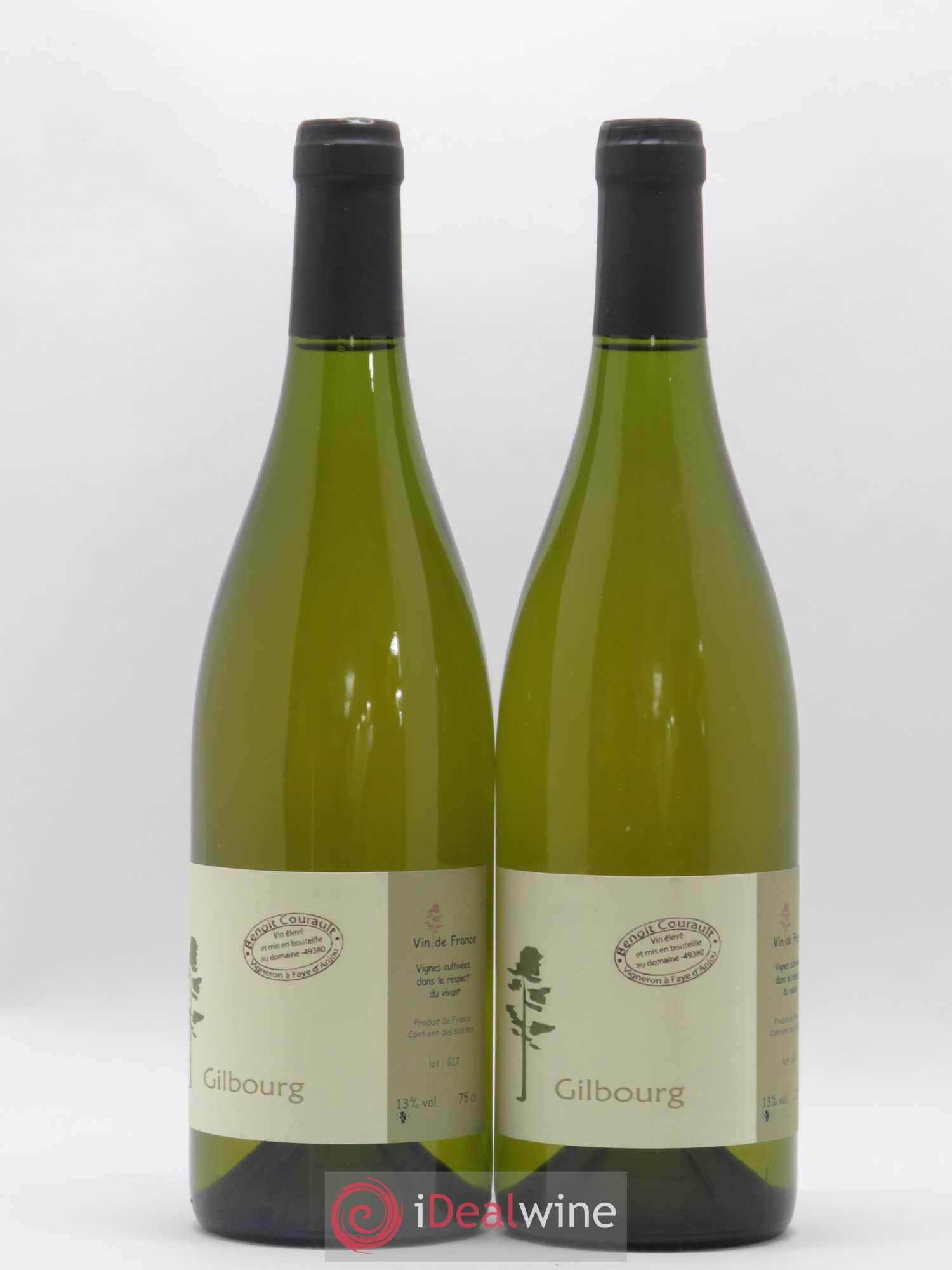 Vin de France Gilbourg B. Courault 2017 - Posten von 2 Flaschen - 0