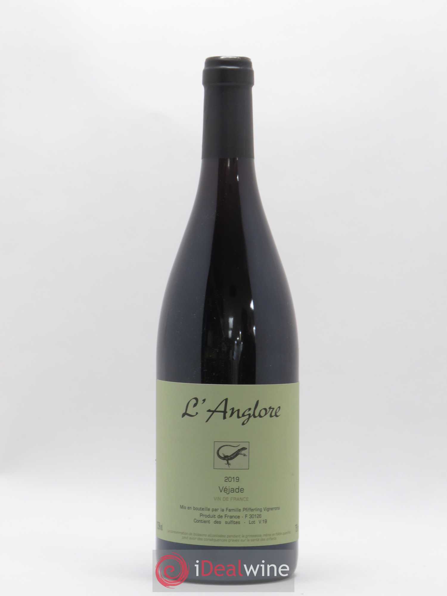Vin de France Véjade L'Anglore 2019 - Lot de 1 bouteille - 0