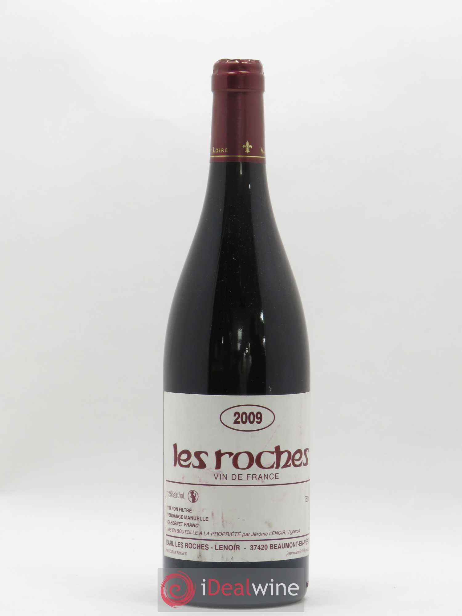 Vin de France Les Roches Lenoir (Domaine) 2009 - Lot de 1 bouteille - 0