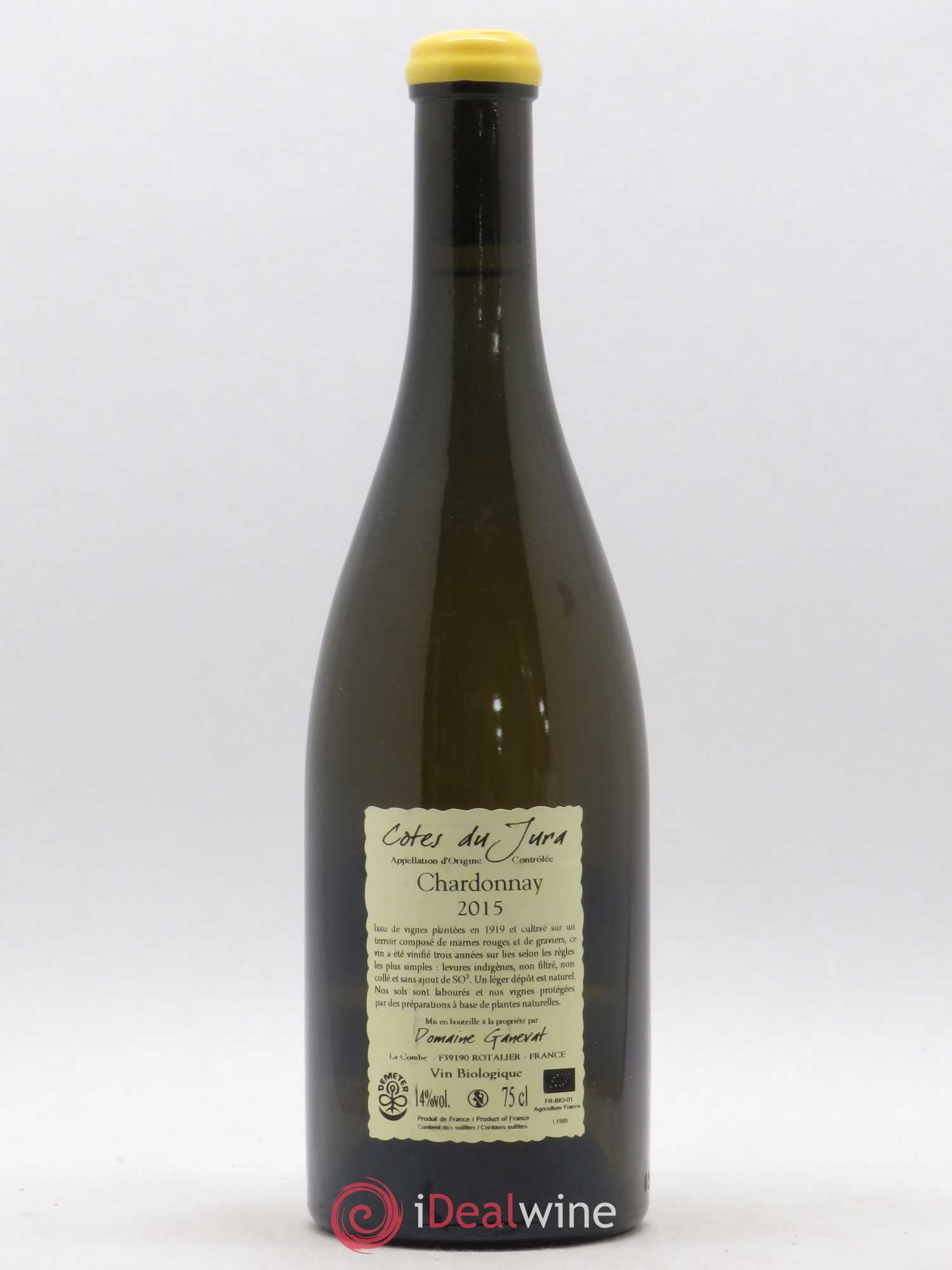Côtes du Jura Les Grands Teppes Vieilles Vignes Jean-François Ganevat (Domaine) 2015 - Lot de 1 bouteille - 1