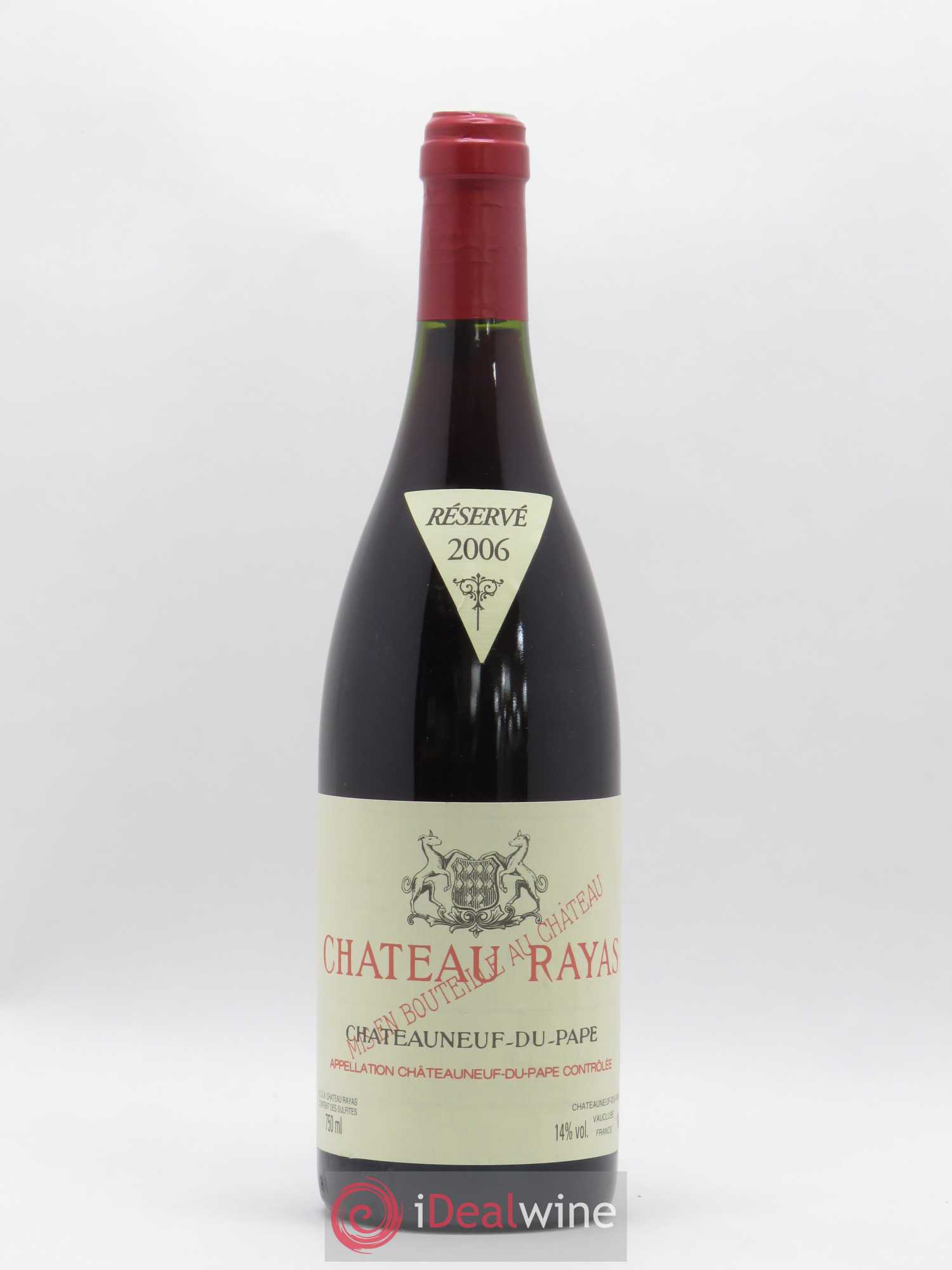 Châteauneuf-du-Pape Château Rayas Emmanuel Reynaud 2006 - Lot de 1 bouteille - 0