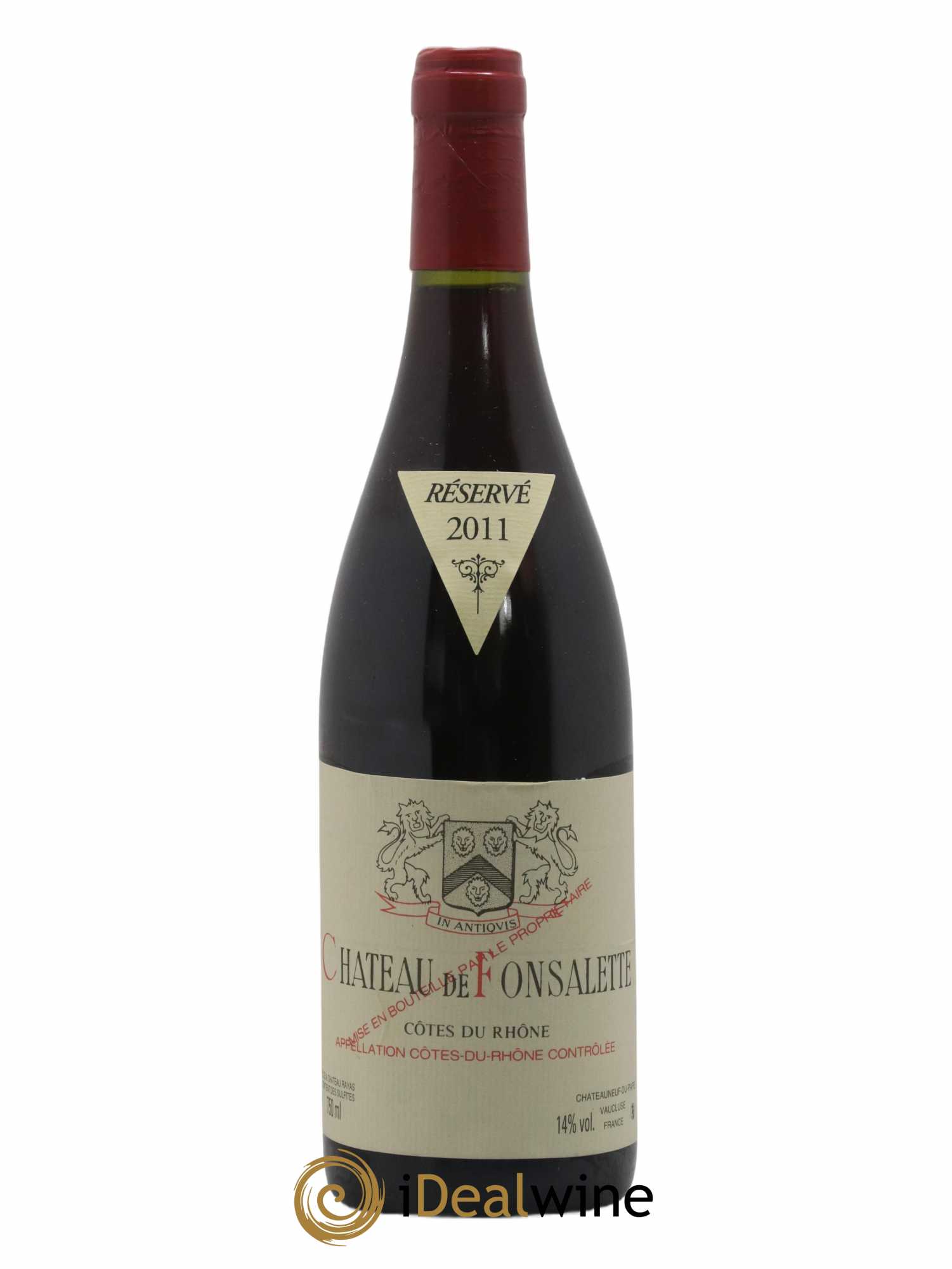 Côtes-du-Rhône Château de Fonsalette Emmanuel Reynaud 2011 - Lot of 1 bottle - 0