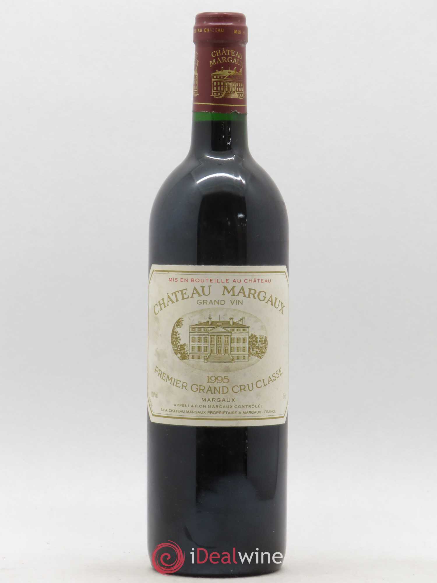 Château Margaux 1er Grand Cru Classé 1995 - Lot de 1 bouteille - 0