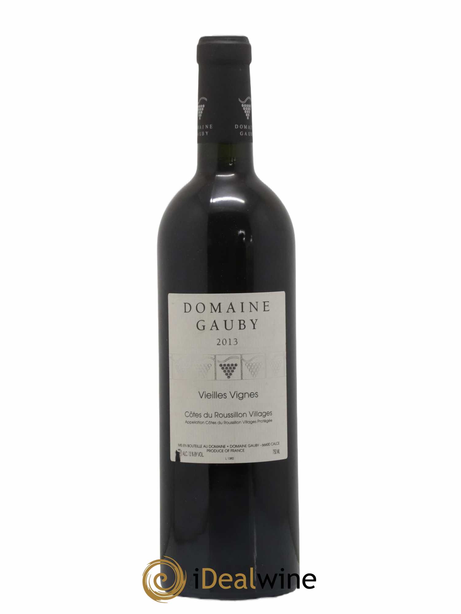 Côtes du Roussillon Villages Vieilles vignes Gauby (Domaine) 2013 - Lot de 1 bouteille - 0