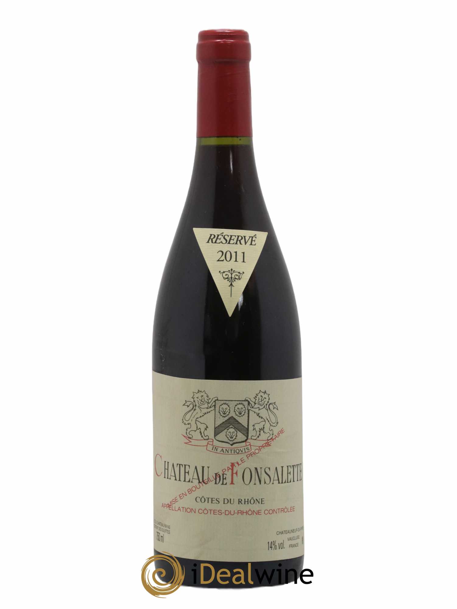 Côtes-du-Rhône Château de Fonsalette Emmanuel Reynaud 2011 - Lot of 1 bottle - 0