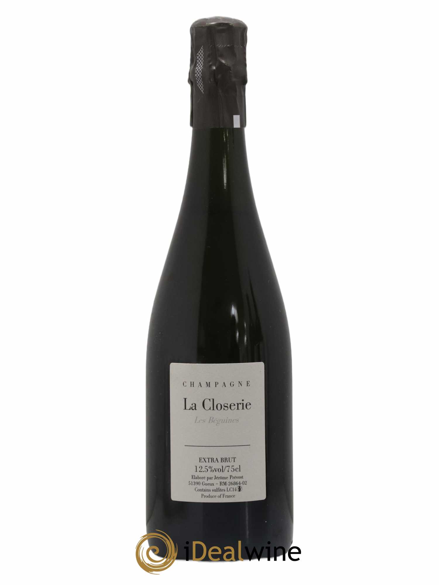 Les Béguines Extra-Brut Jérôme Prévost 2014 - Lot de 1 bouteille - 0