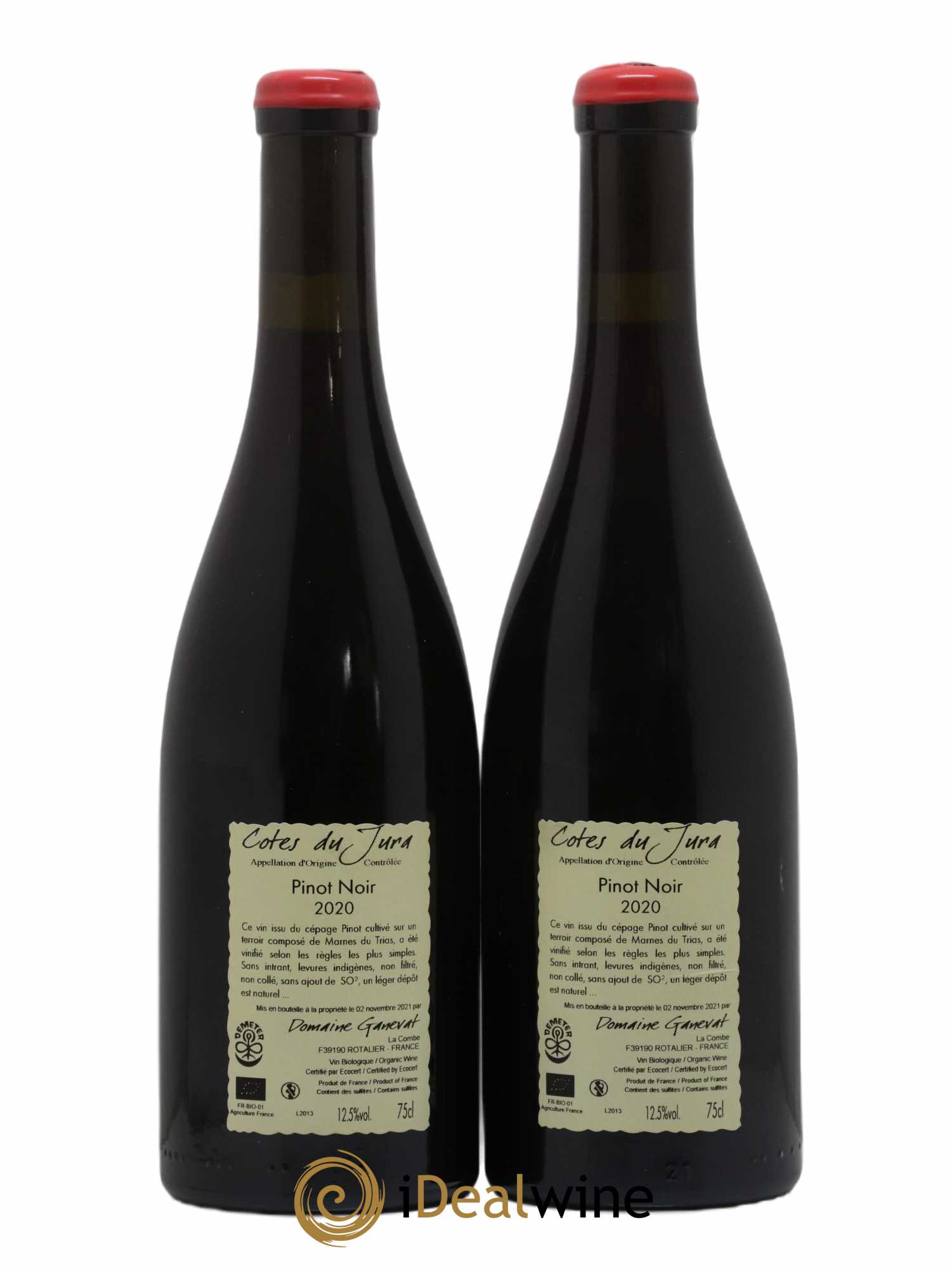 Côtes du Jura Les Grands Teppes Jean-François Ganevat (Domaine) 2020 - Lot of 2 bottles - 1