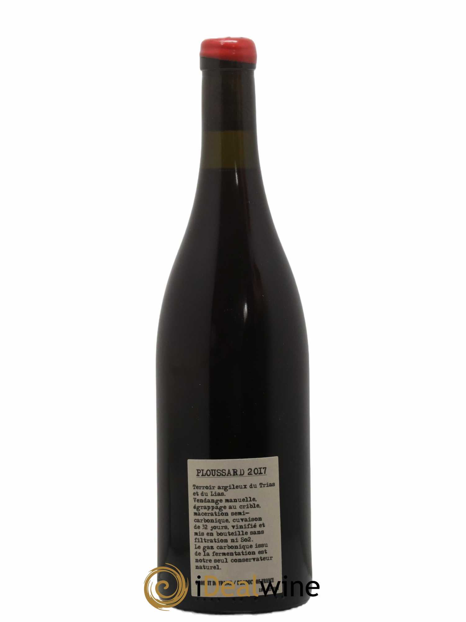 Arbois Ploussard Adeline Houillon & Renaud Bruyère 2017 - Lot de 1 bouteille - 1