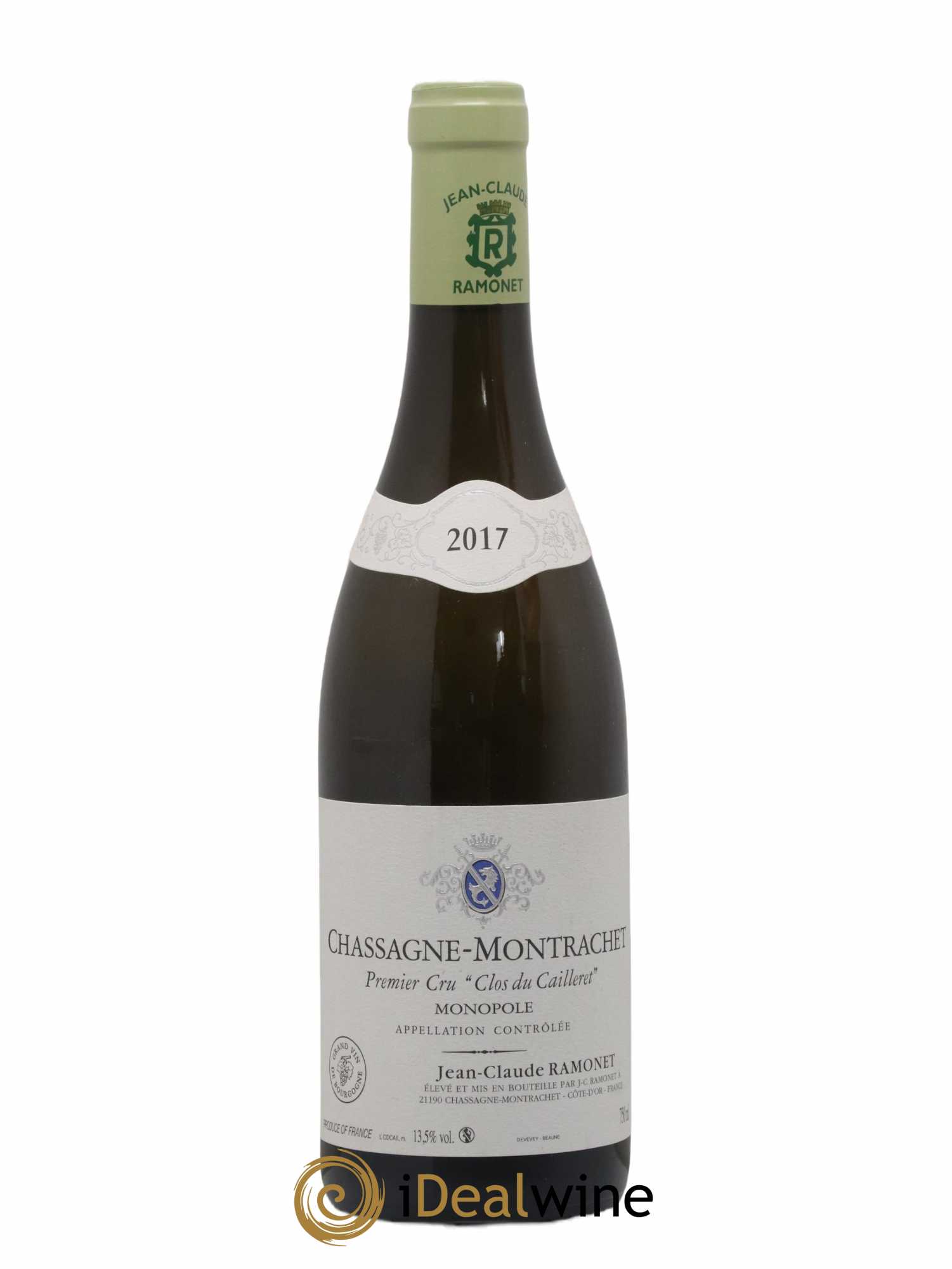 Chassagne-Montrachet 1er Cru Clos du Cailleret Ramonet (Domaine) 2017 - Lot de 1 bouteille - 0