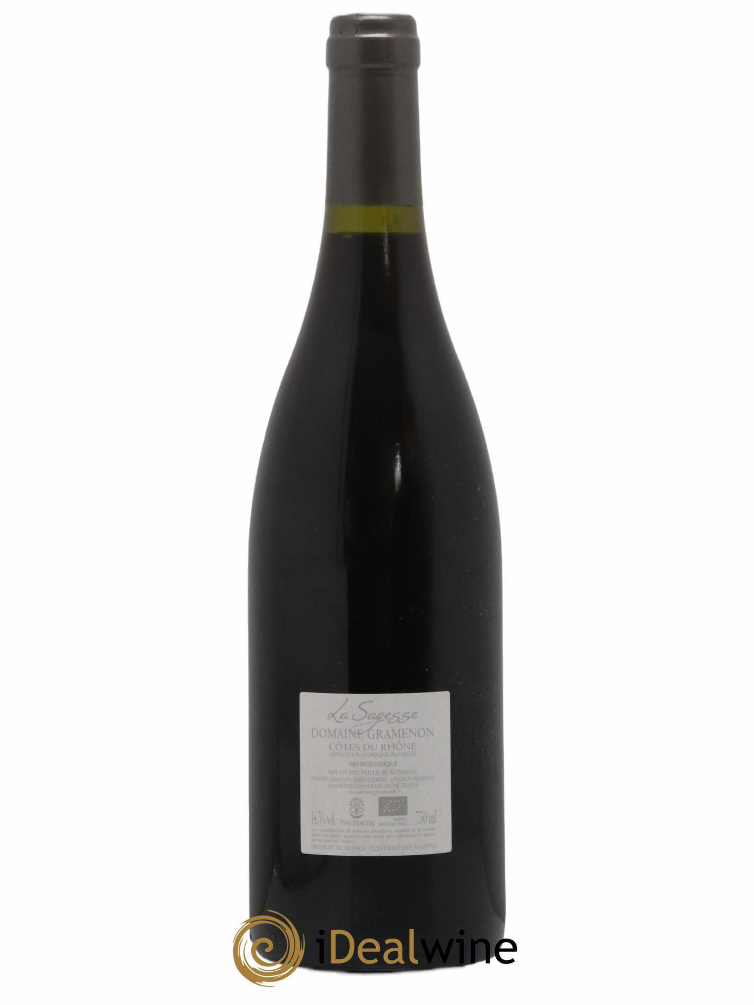 Côtes-du-Rhône La Sagesse Gramenon (Domaine) 2016 - Lot of 1 bottle - 1