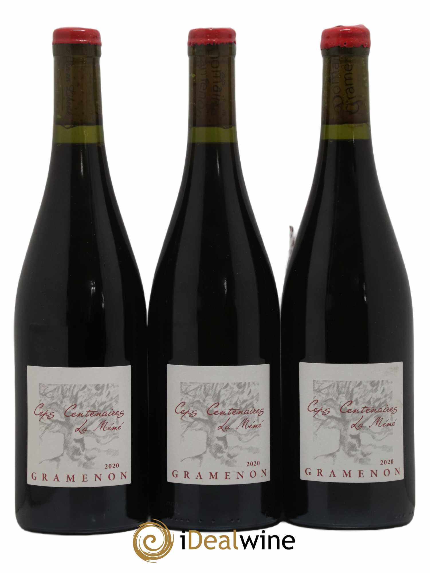 Côtes-du-Rhône La Mémé Ceps Centenaires Gramenon (Domaine) 2020 - Lot de 3 bouteilles - 0