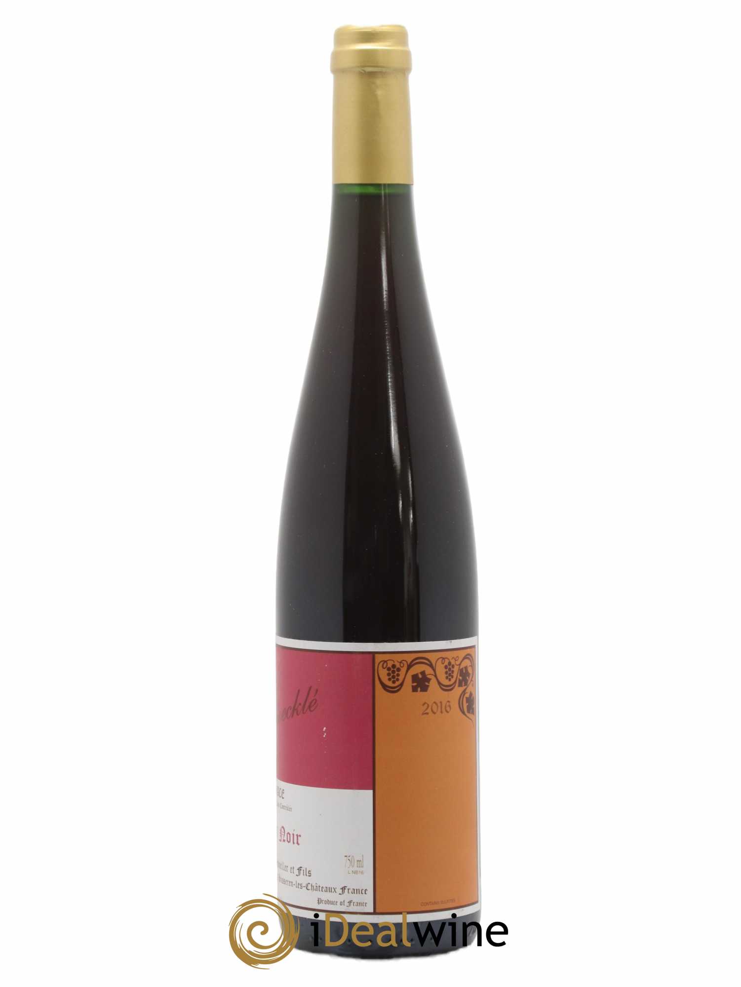 Alsace Pinot Noir Bildstoeckle Gérard Schueller (Domaine) 2016 - Lot de 1 bouteille - 1