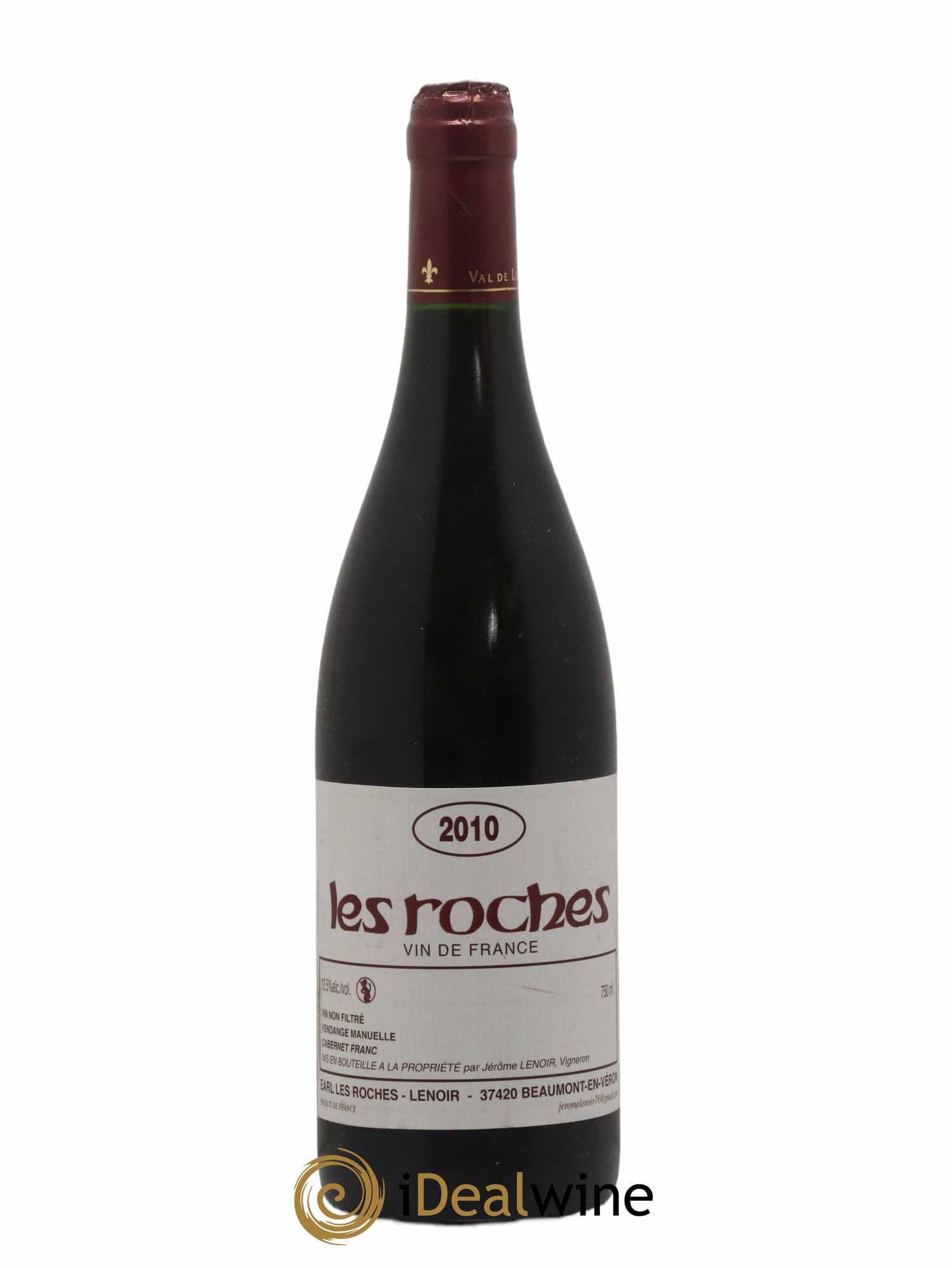 Vin de France Les Roches Lenoir (Domaine) 2010 - Posten von 1 Flasche - 0