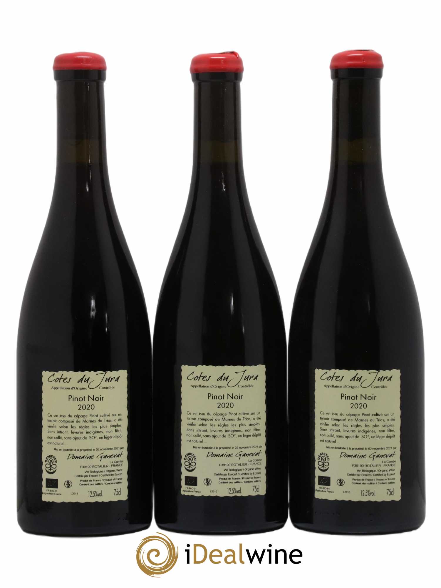 Côtes du Jura Les Grands Teppes Jean-François Ganevat (Domaine) 2020 - Lot de 3 bouteilles - 1