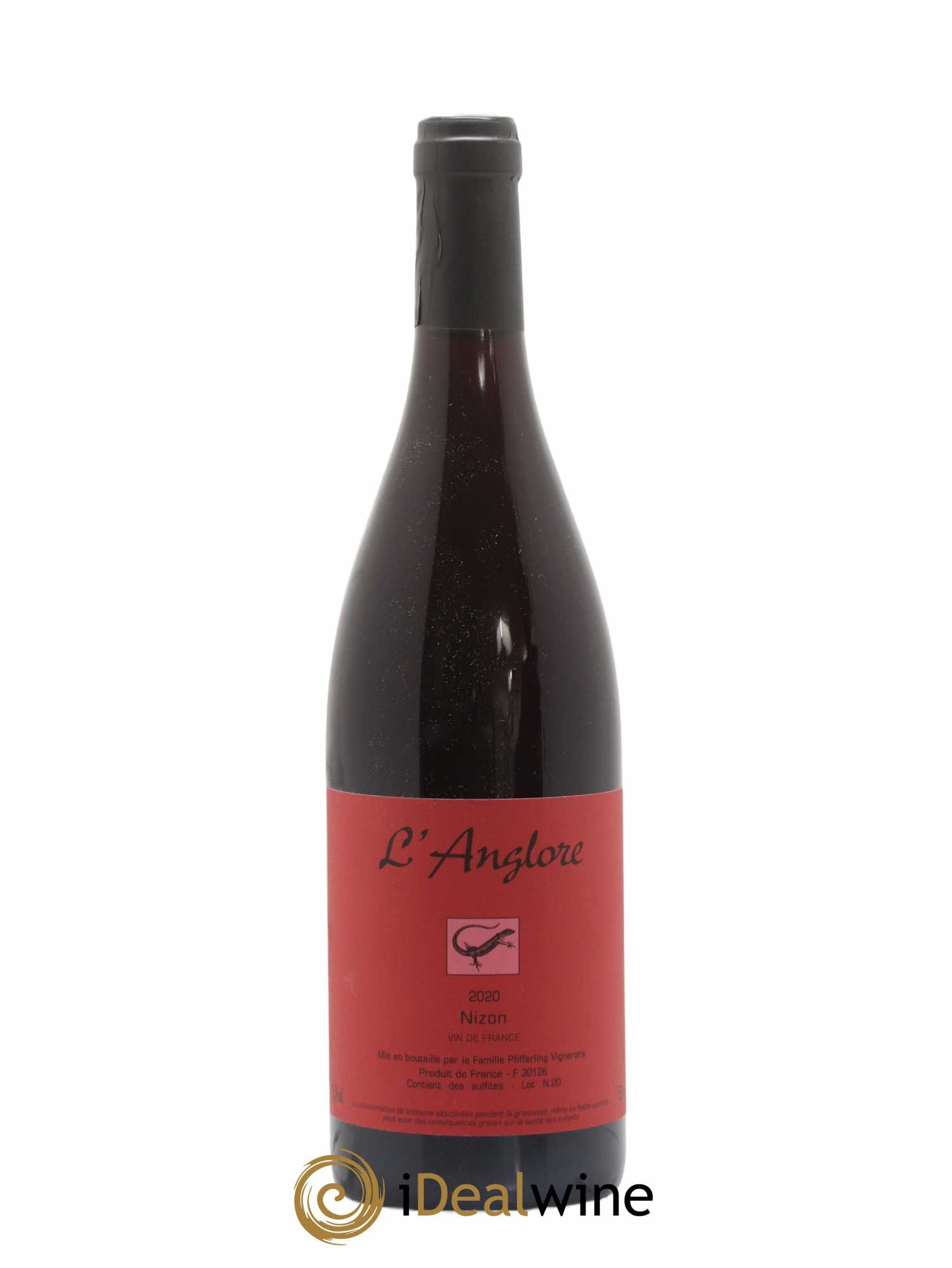 Vin de France Nizon L'Anglore 2020 - Lot de 1 bouteille - 0