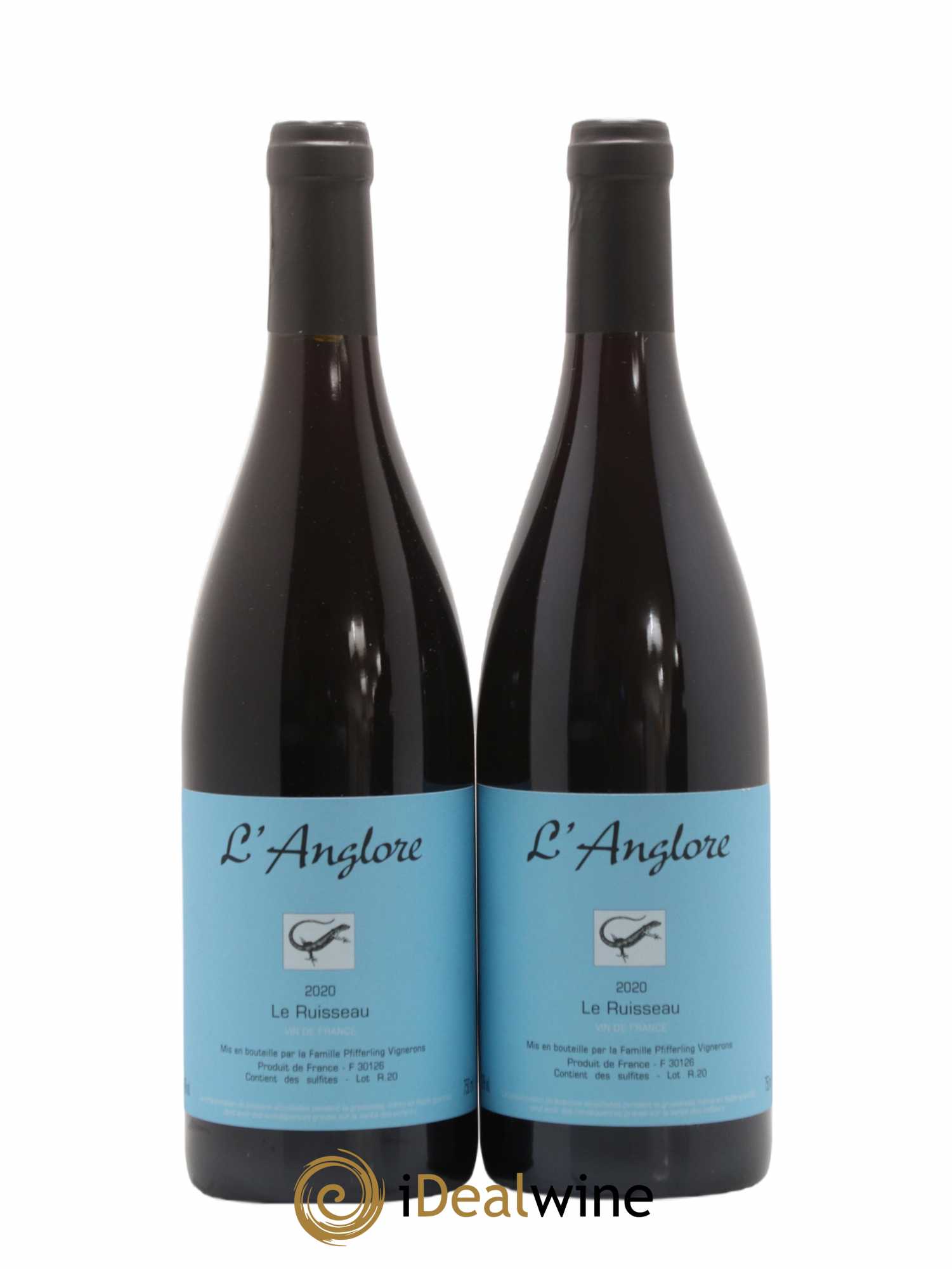 Vin de France Le Ruisseau L'Anglore 2020 - Lot de 2 bouteilles - 0