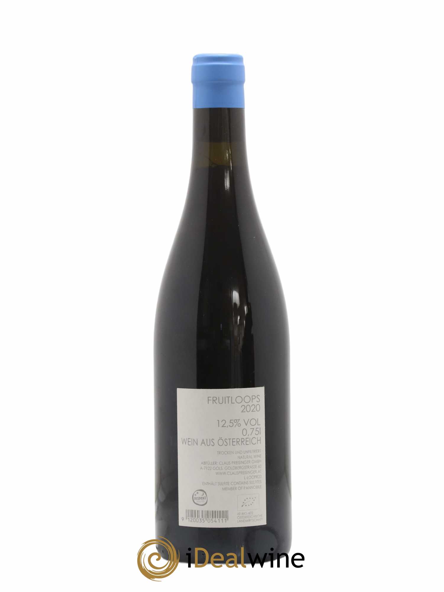Autriche Claus Preisinger Pinot Noir Fruit Loops 2020 - Lot de 1 bouteille - 1
