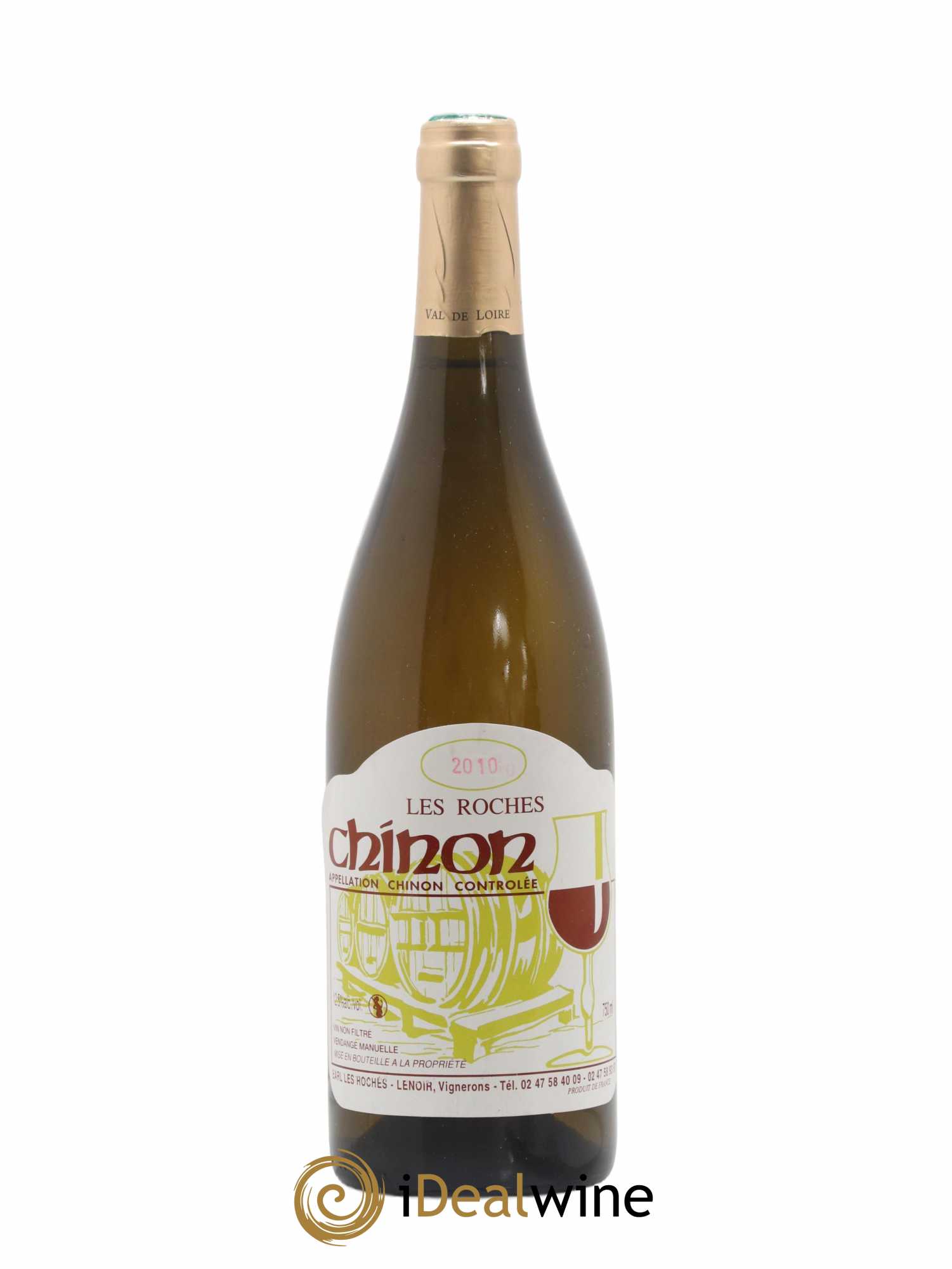 Chinon Les Roches Lenoir (Domaine) 2010 - Lot de 1 bouteille - 0