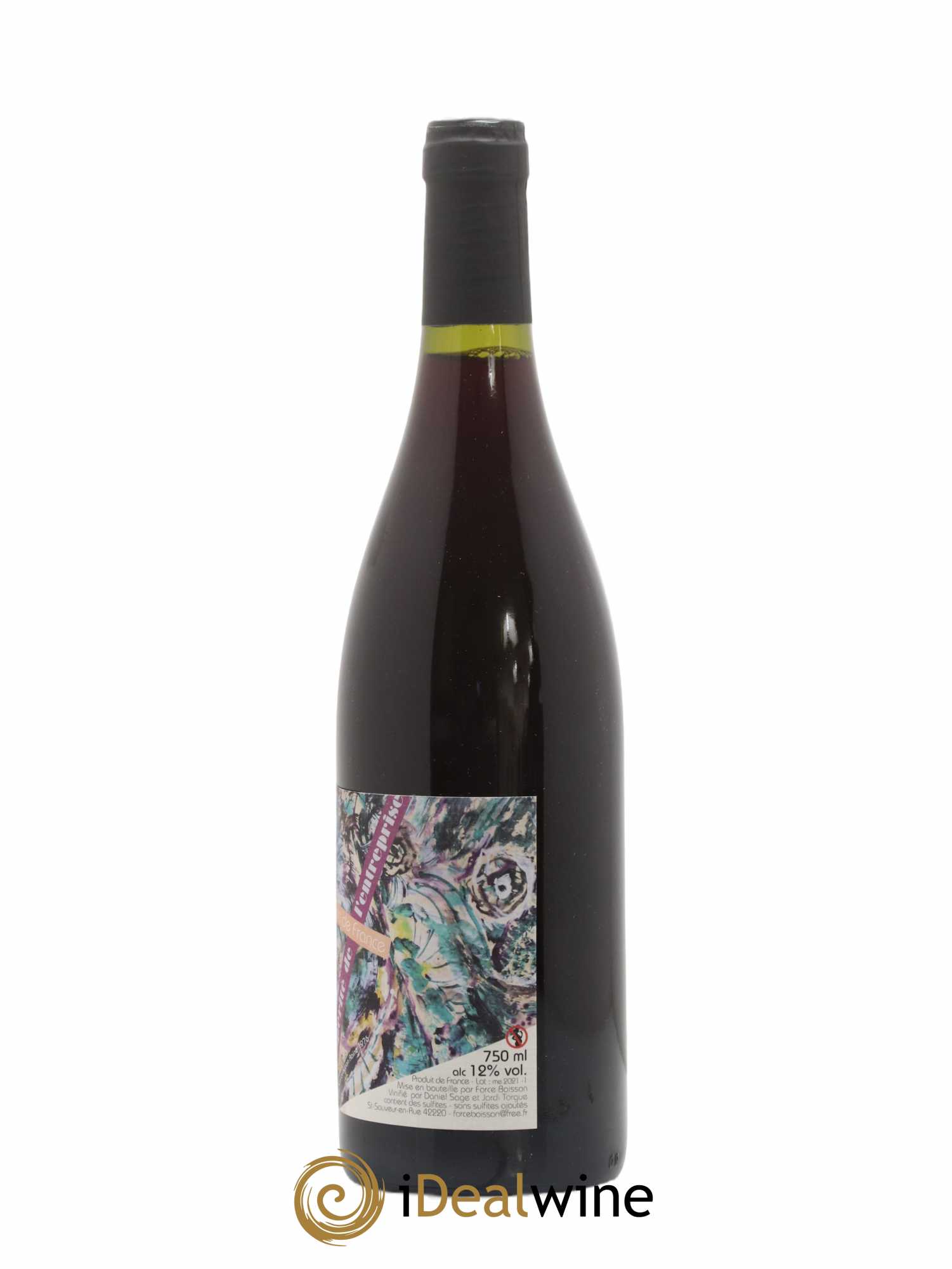 Vin de France Prospérité de l'entreprise Daniel Sage 2020 - Lot de 1 bouteille - 1