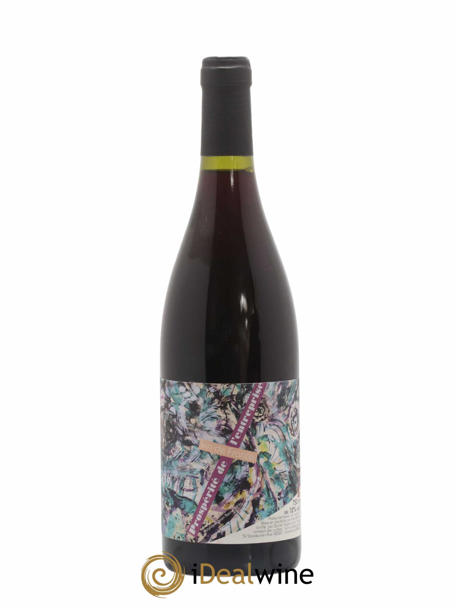 Vin de France Prospérité de l'entreprise Daniel Sage 2020 - Lot de 1 bouteille - 0
