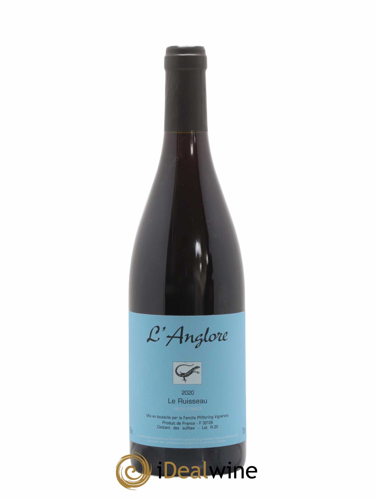 Vin de France Le Ruisseau L'Anglore 2020 - Lot de 1 bouteille - 0