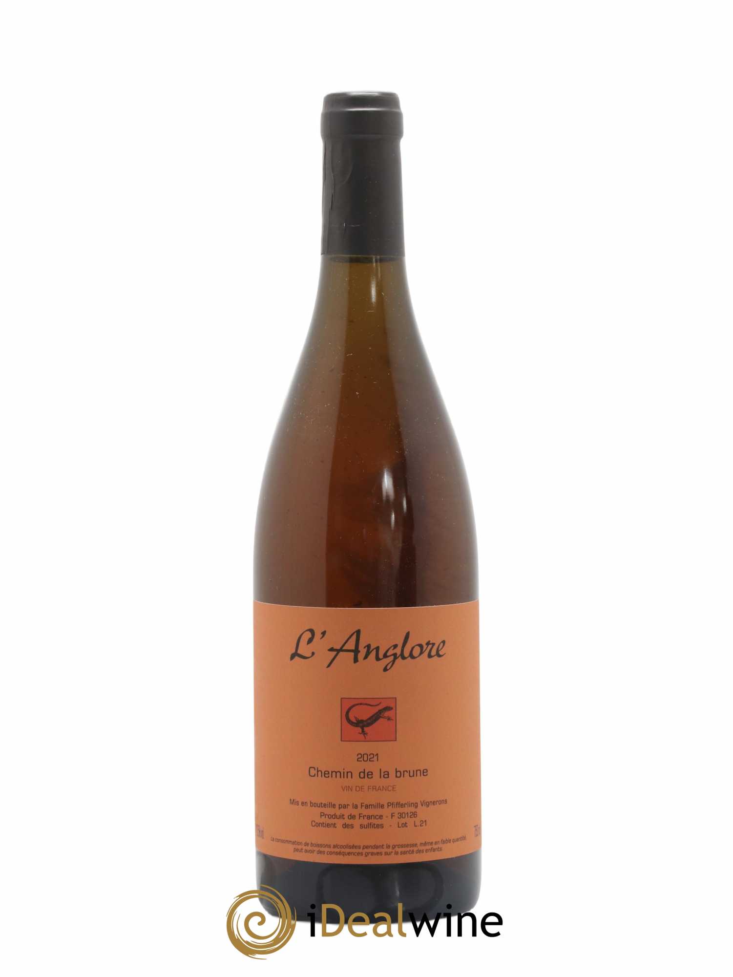 Vin de France Chemin de la brune L'Anglore 2021 - Lot de 1 bouteille - 0