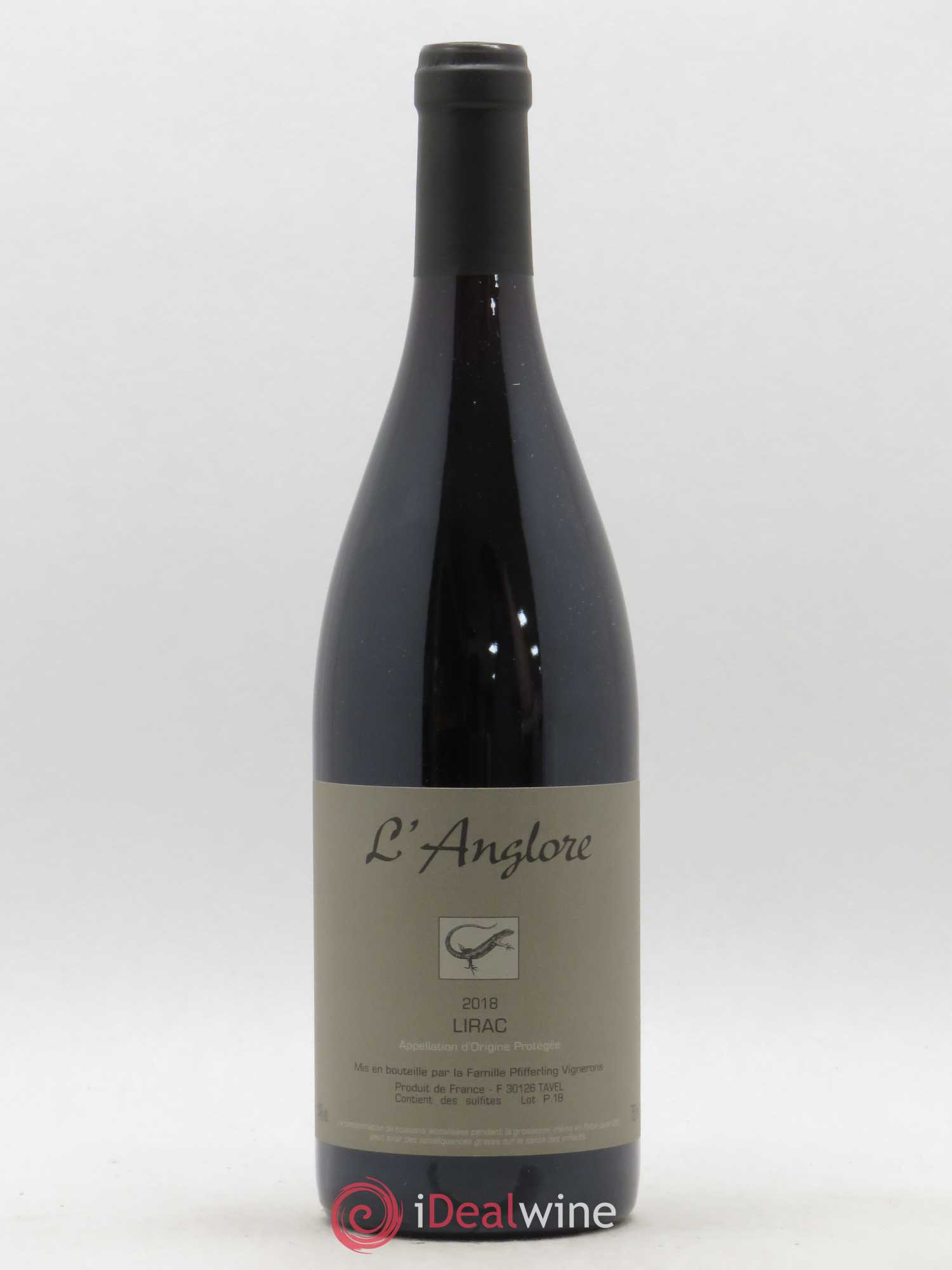 Lirac L'Anglore 2018 - Lot de 1 bouteille - 0