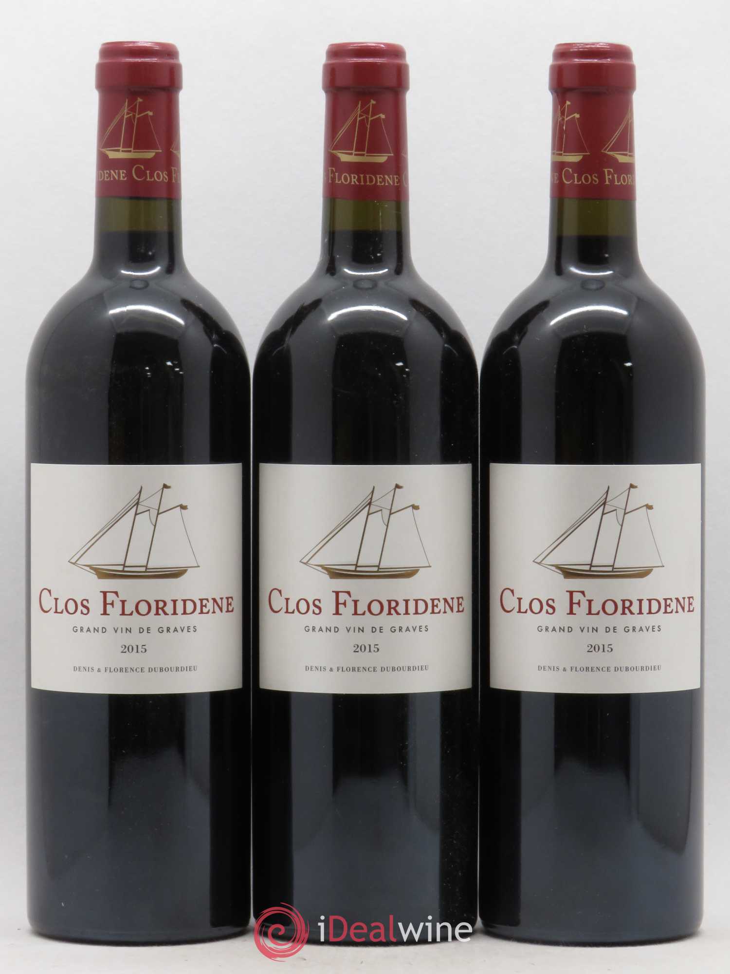 Clos Floridène 2015 - Lot de 3 bouteilles - 0