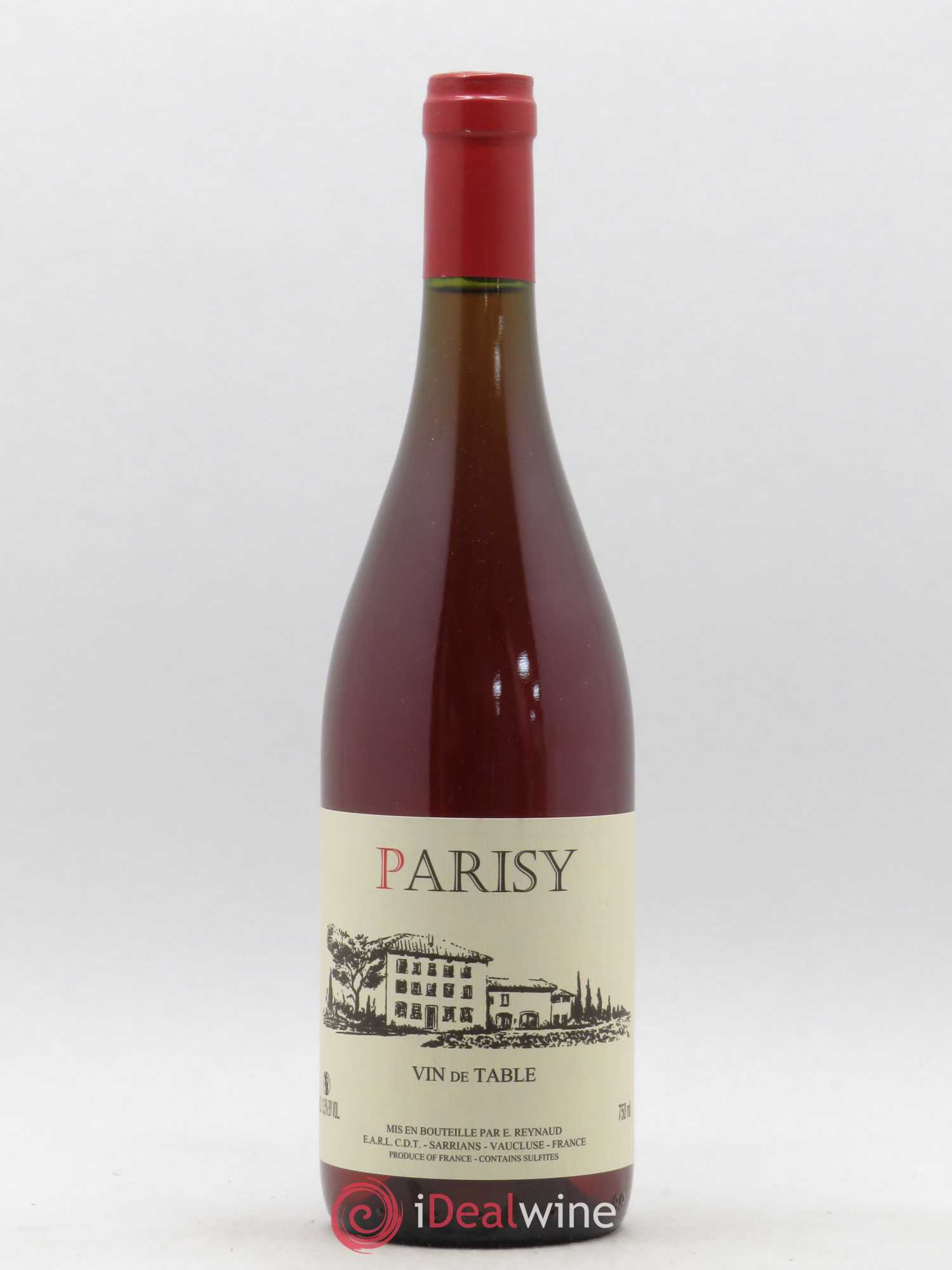 Vin de Table Parisy Emmanuel Reynaud - Posten von 1 Flasche - 0