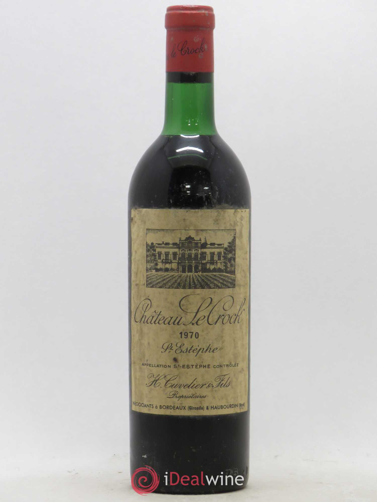 Château le Crock Cru Bourgeois 1970 - Lot de 1 bouteille - 0