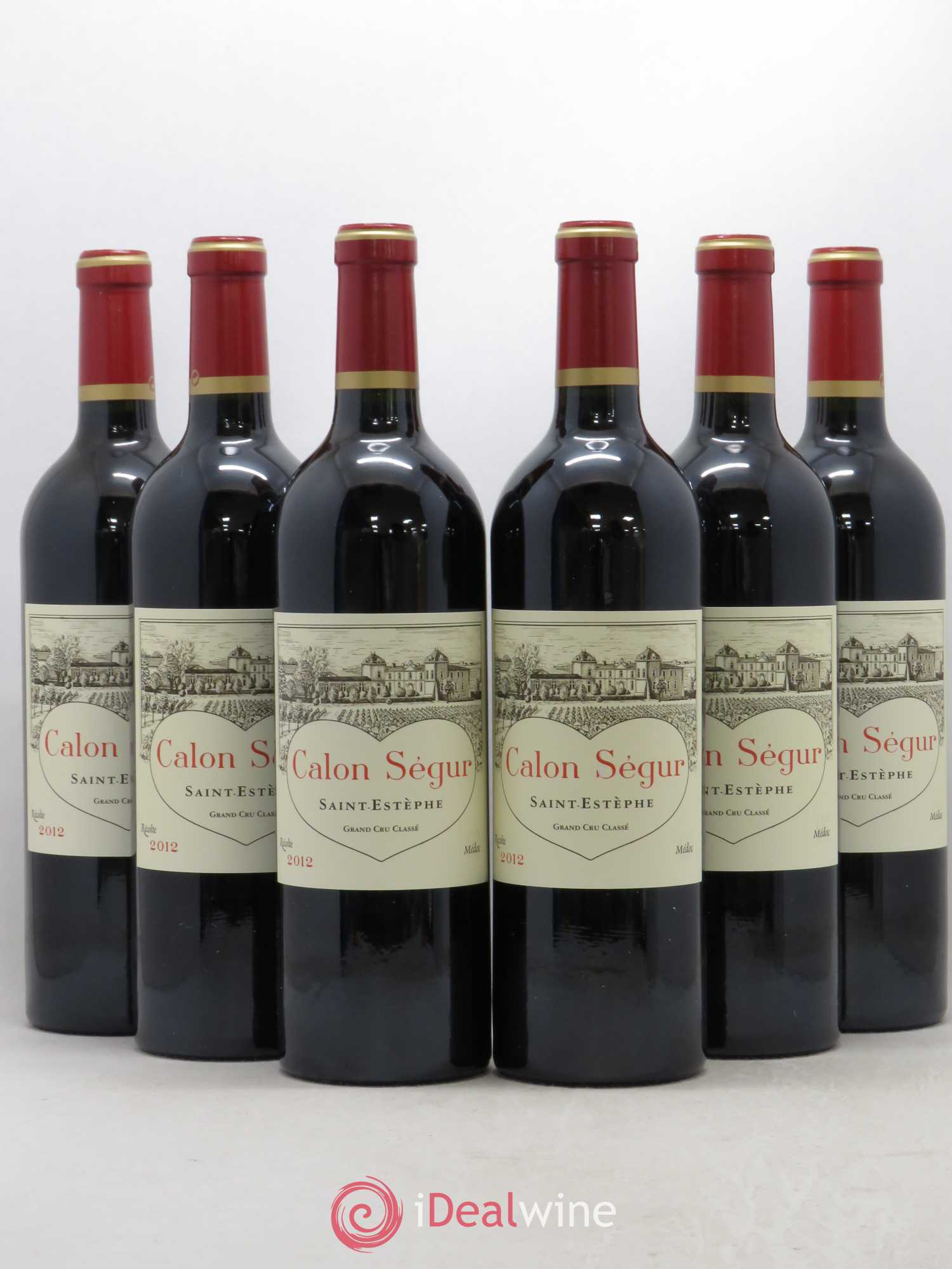 Château Calon Ségur 3ème Grand Cru Classé 2012 - Lot de 6 bouteilles - 0