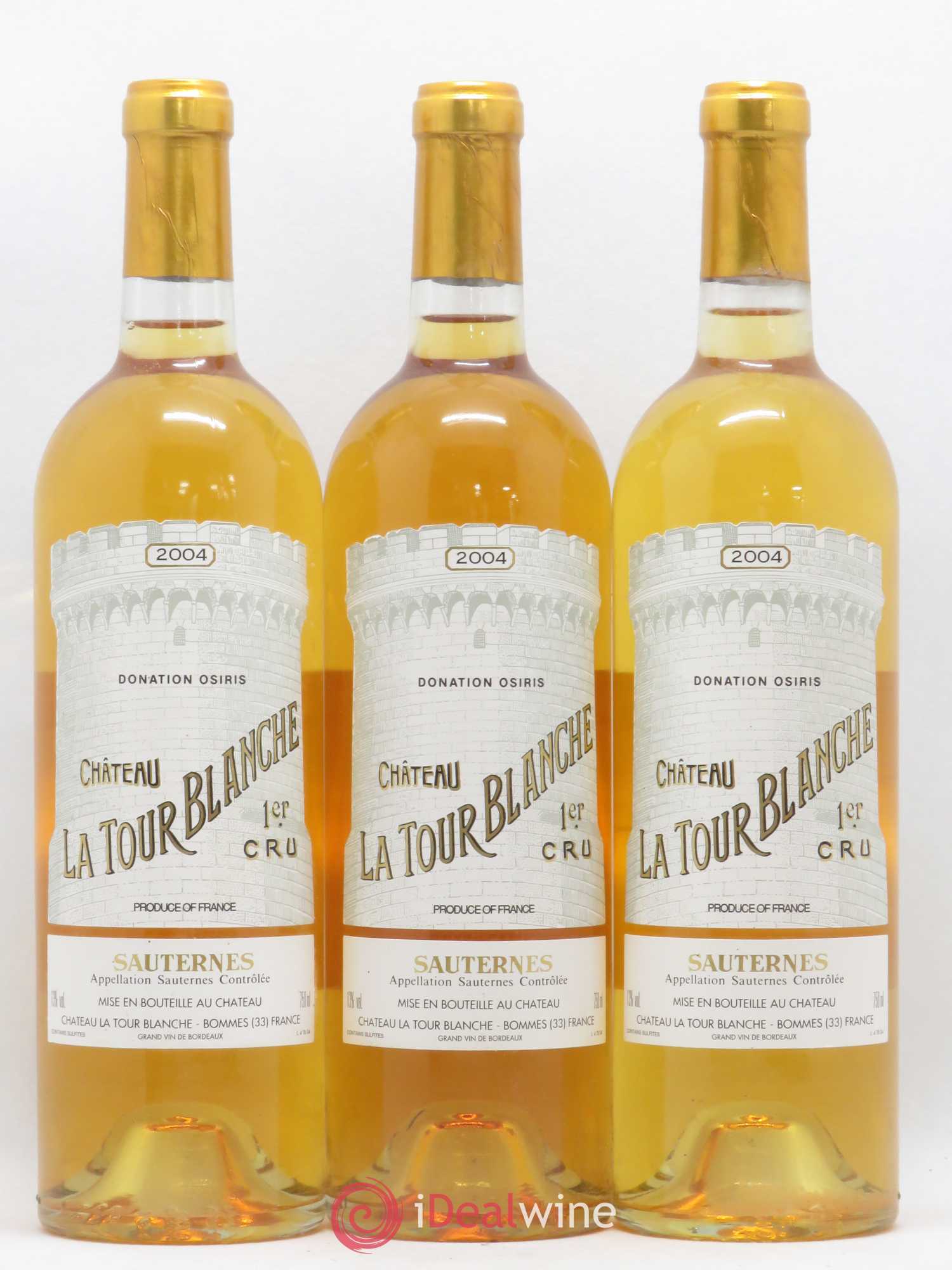 Château la Tour Blanche 1er Grand Cru Classé 2004 - Lotto di 12 bottiglie - 1