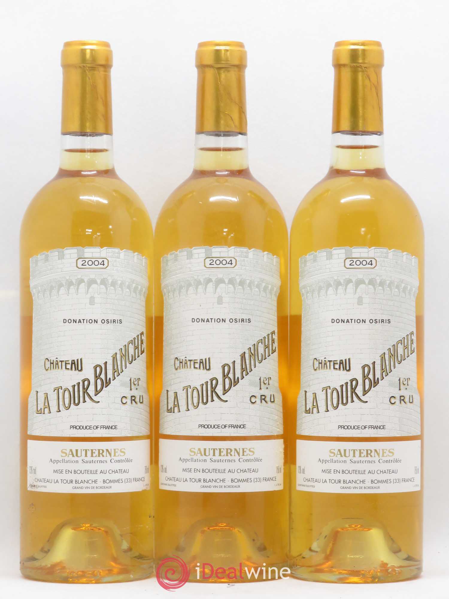 Château la Tour Blanche 1er Grand Cru Classé 2004 - Lotto di 12 bottiglie - 3