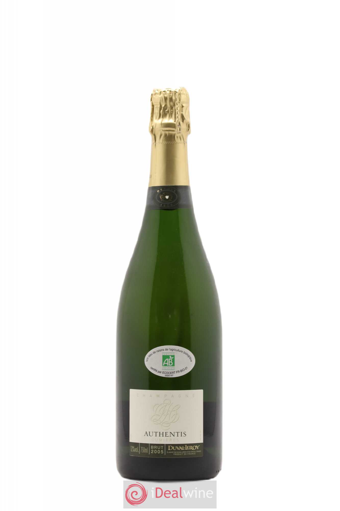 Champagne Brut Millésimé Cuvée Cumières Duval-Leroy 2005 - Posten von 1 Flasche - 0