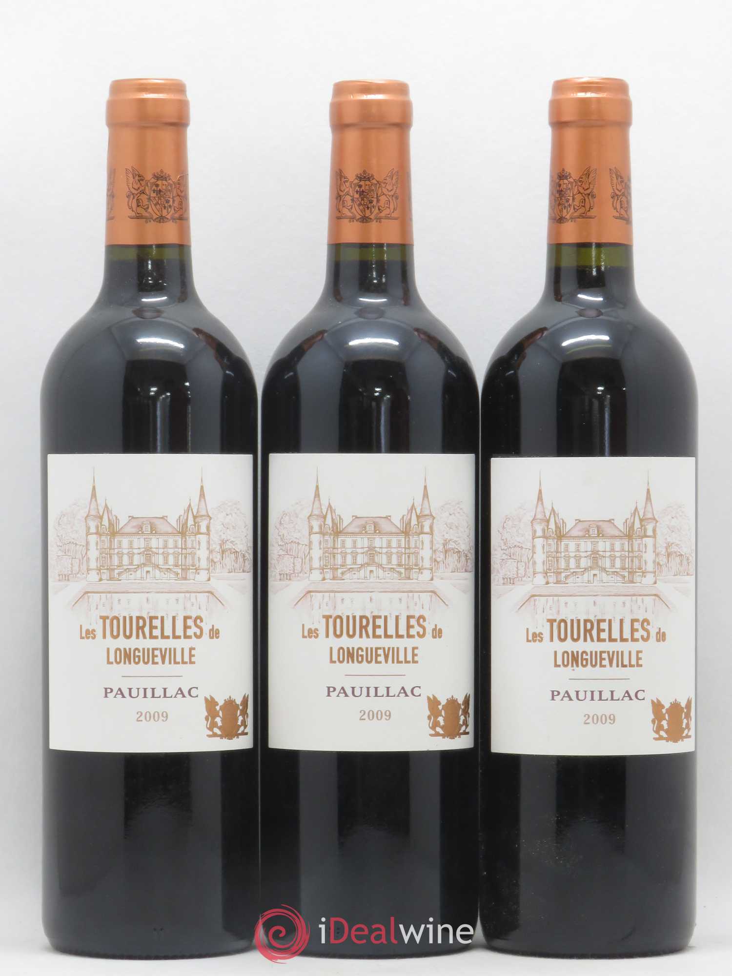 Les Tourelles de Longueville Second Vin 2009 - Lot de 12 bouteilles - 2