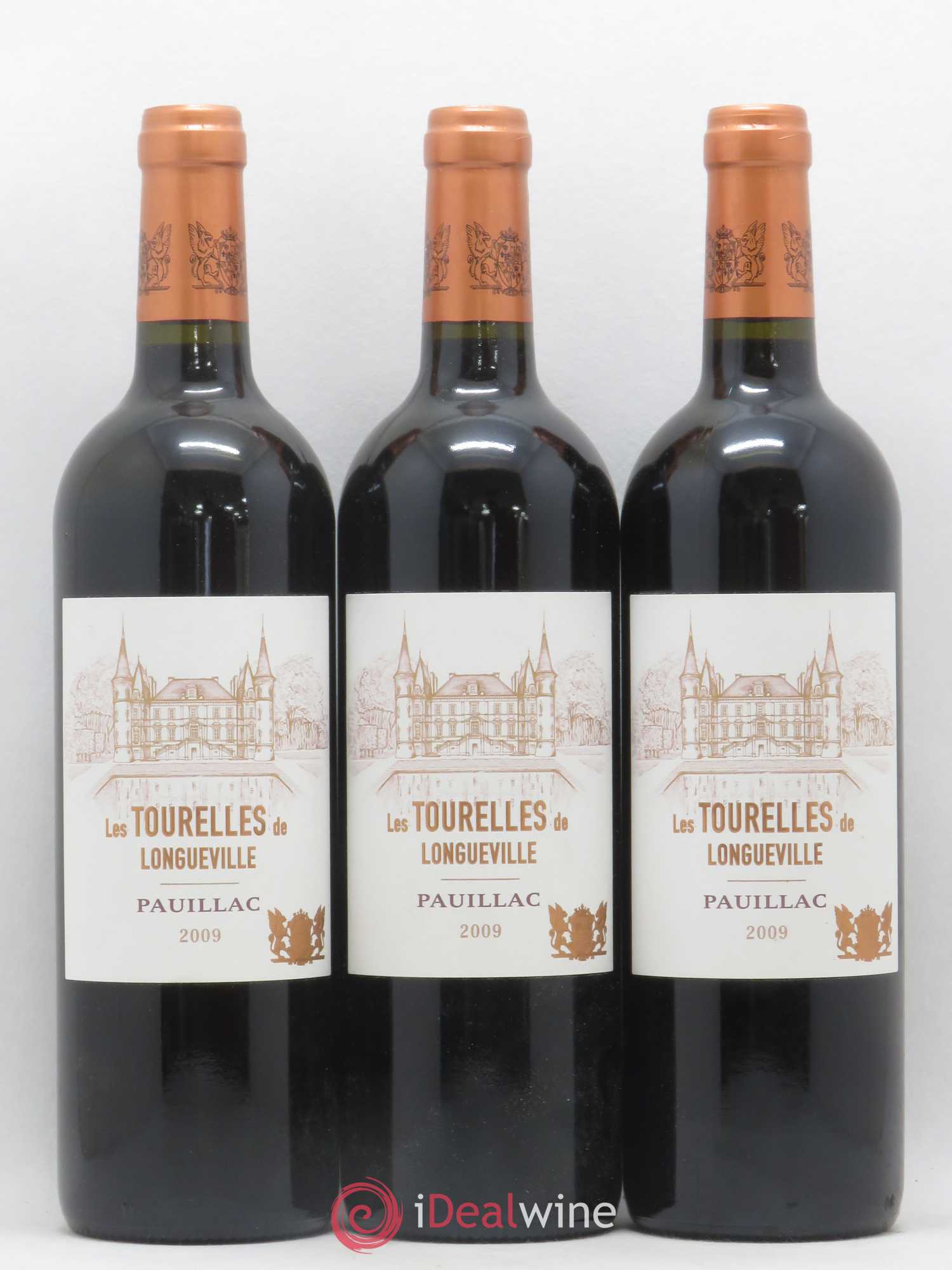 Les Tourelles de Longueville Second Vin 2009 - Lot de 12 bouteilles - 4