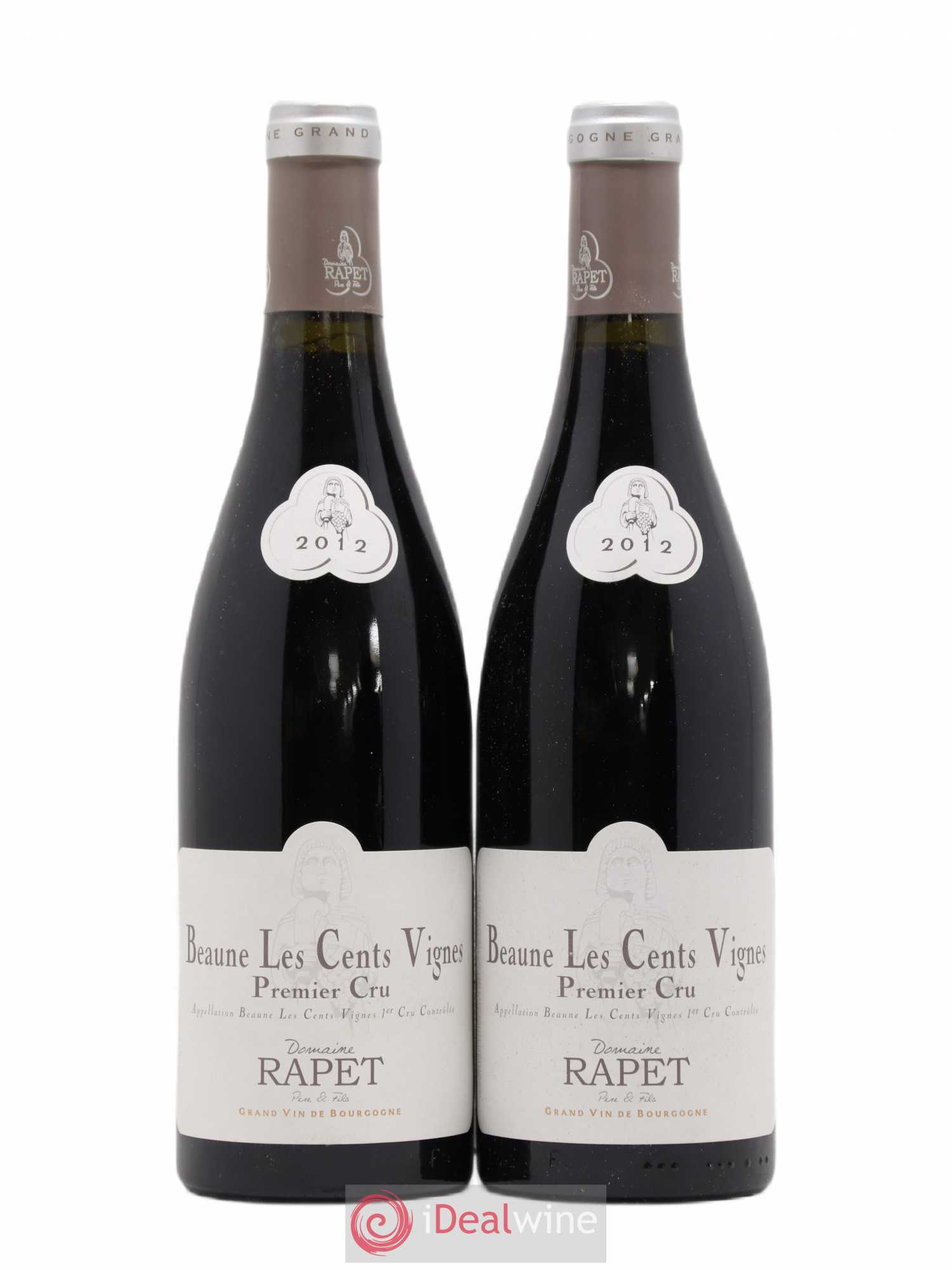 Beaune 1er Cru Les Cents Vignes Domaine Rapet Pere et Fils 2012 - Posten von 2 Flaschen - 0