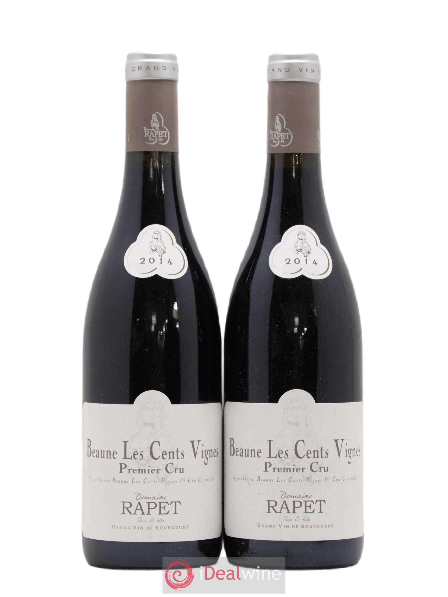 Beaune 1er Cru Les Cents Vignes Domaine Rapet Pere et Fils 2014 - Posten von 2 Flaschen - 0