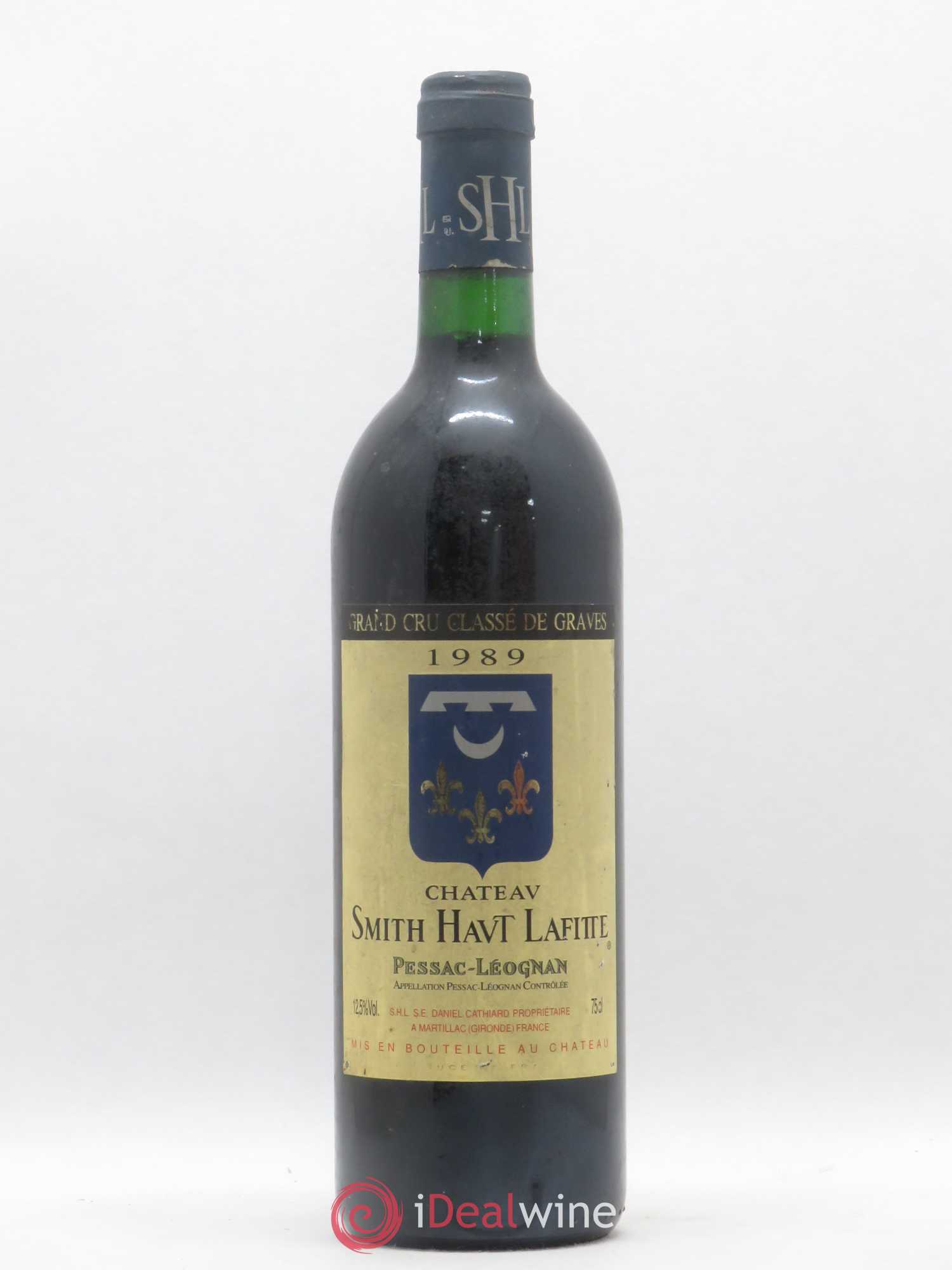 Château Smith Haut Lafitte Cru Classé de Graves 1989 - Lot de 1 bouteille - 0