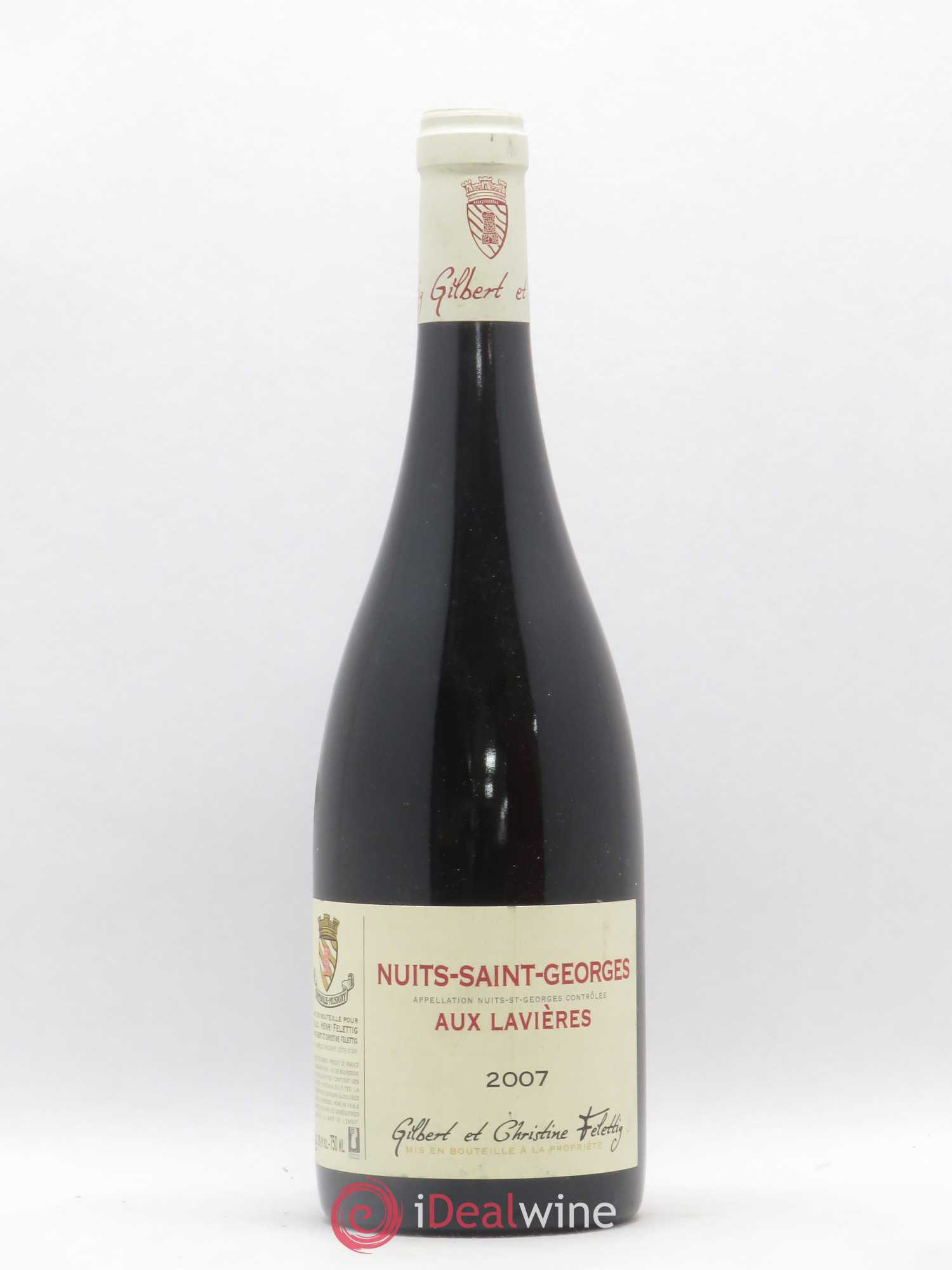 Nuits-Saint-Georges Aux Lavières Felettig 2007 - Posten von 1 Flasche - 0