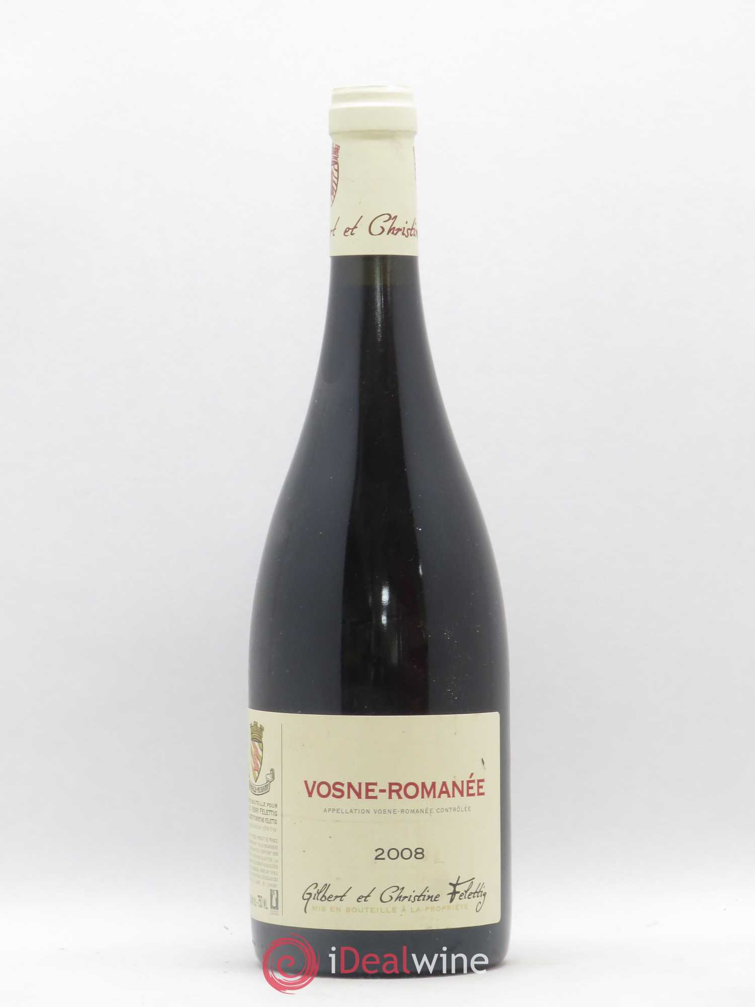 Vosne-Romanée Felettig (Domaine) 2008 - Lot de 1 bouteille - 0