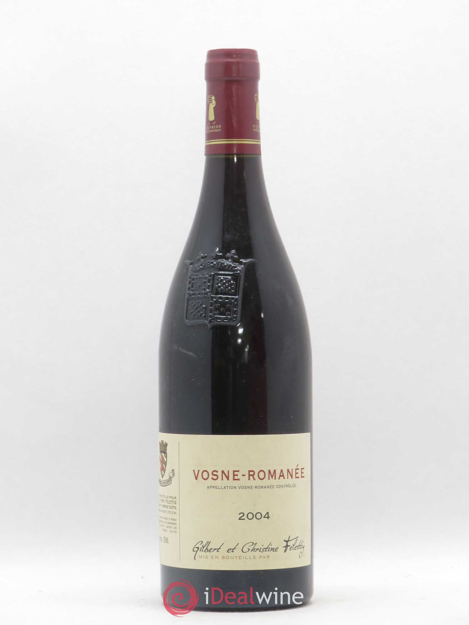 Vosne-Romanée Felettig (Domaine) 2004 - Lot de 1 bouteille - 0