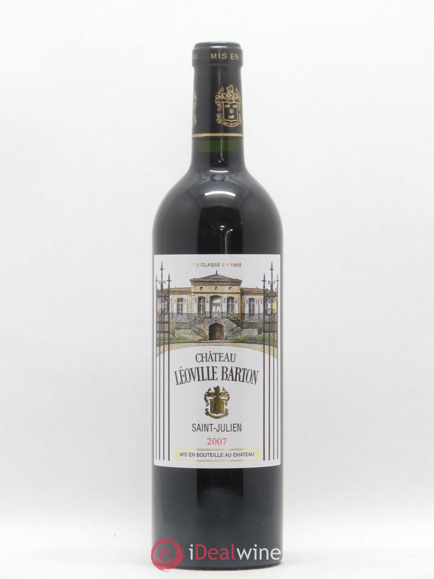 Château Léoville Barton 2ème Grand Cru Classé 2007 - Lot de 1 bouteille - 0