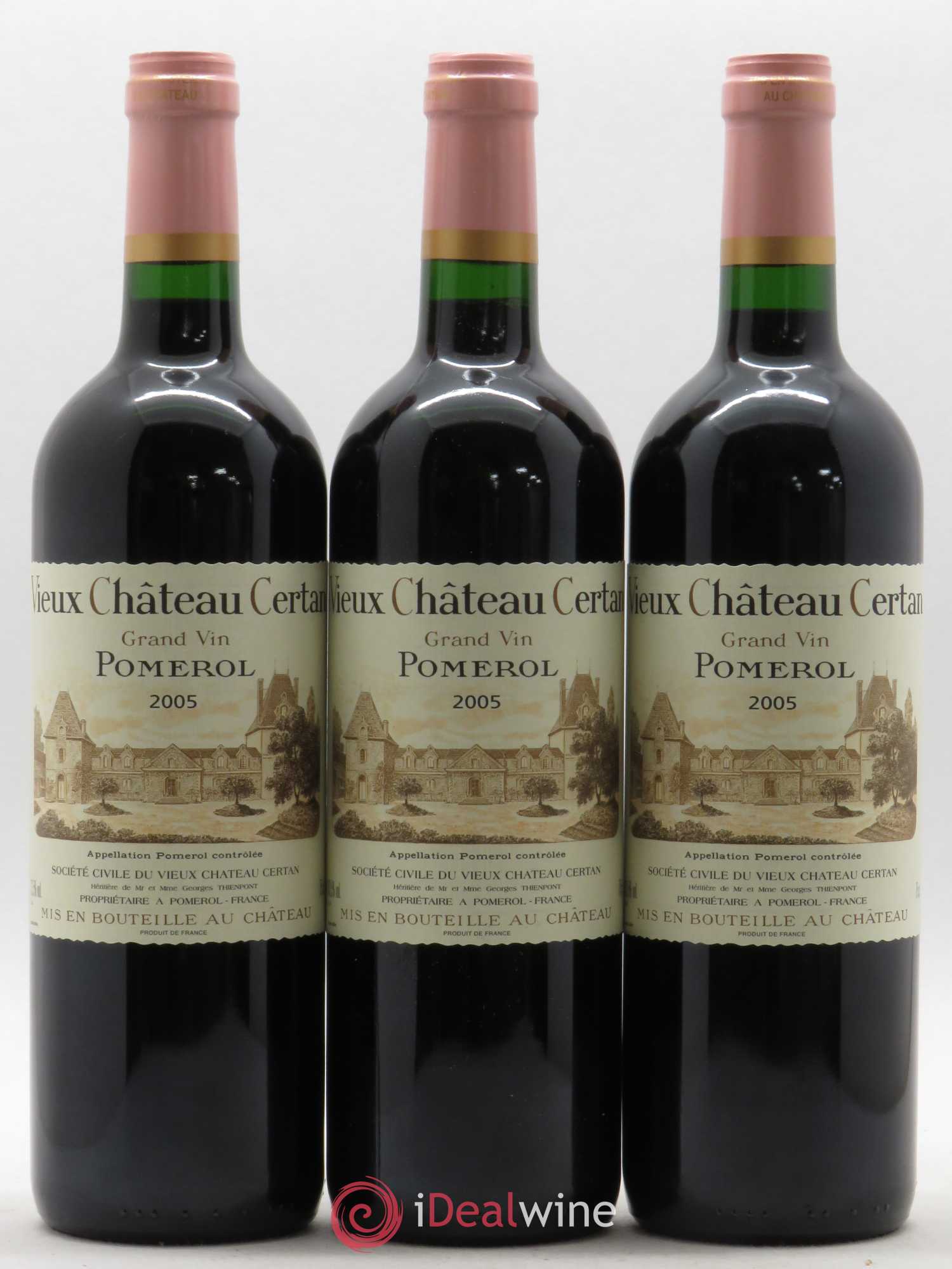 Vieux Château Certan 2005 - Lot de 12 bouteilles - 1