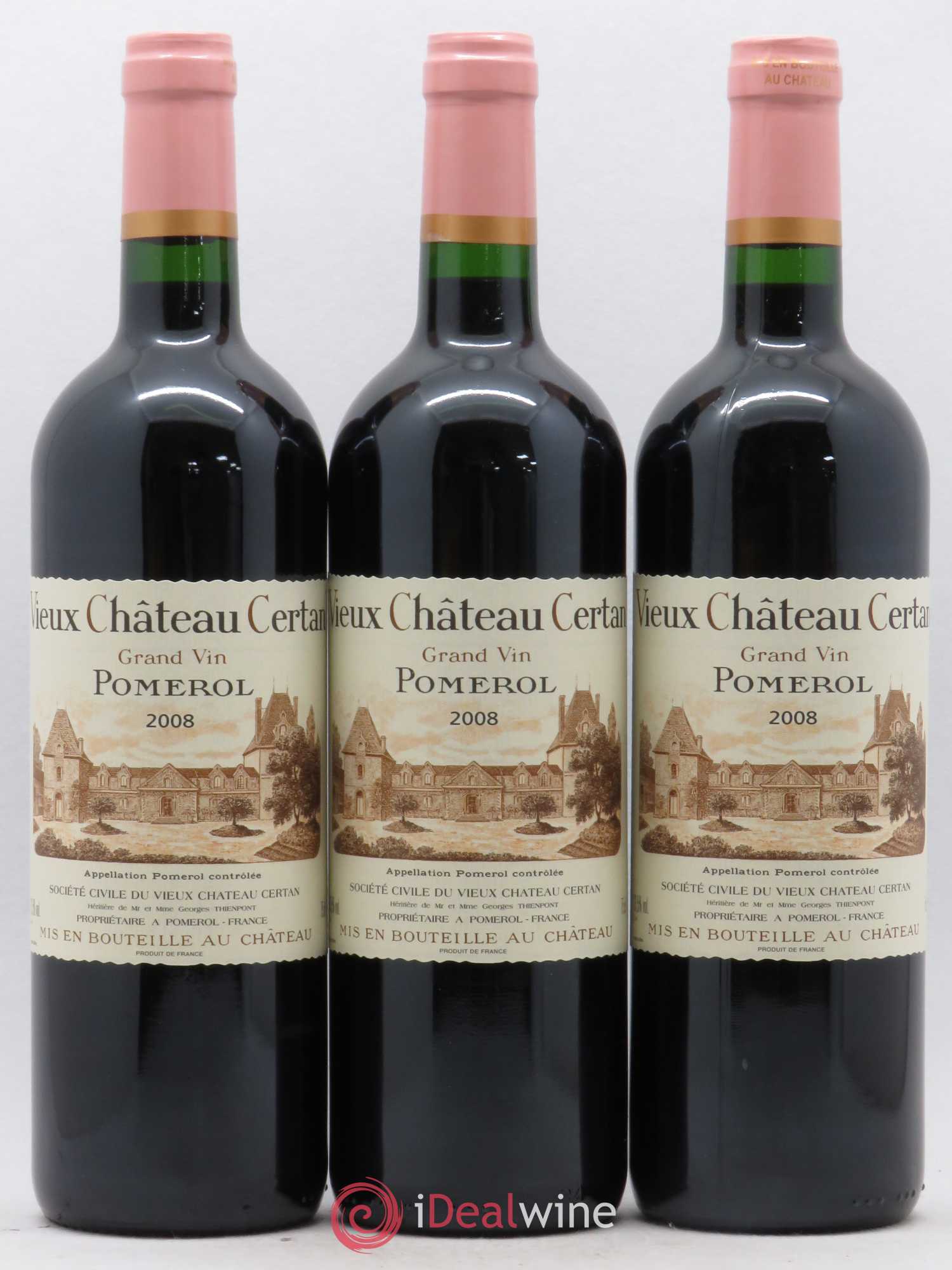 Vieux Château Certan 2008 - Lot de 12 bouteilles - 2