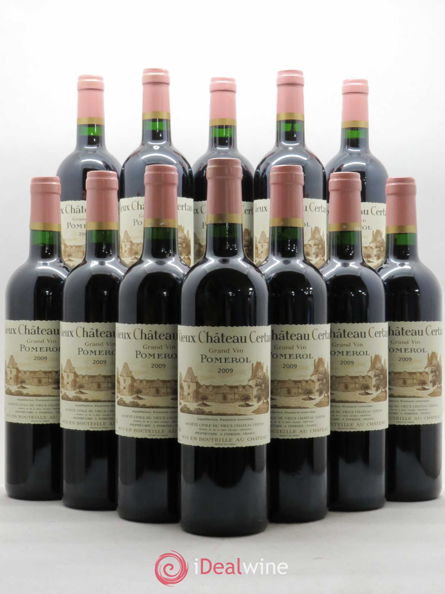 Vieux Château Certan 2009 - Lot de 12 bouteilles - 0