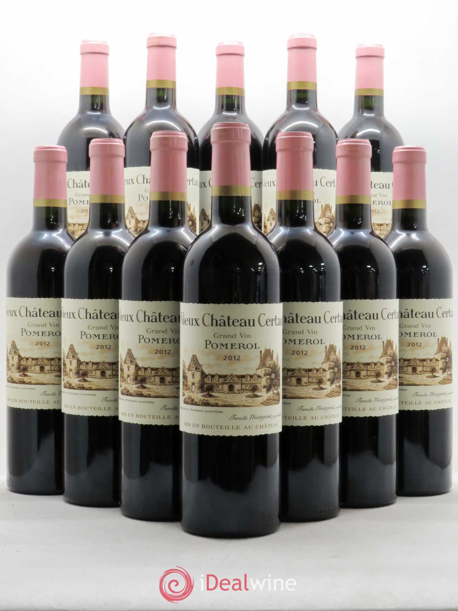 Vieux Château Certan 2012 - Lot de 12 bouteilles - 0