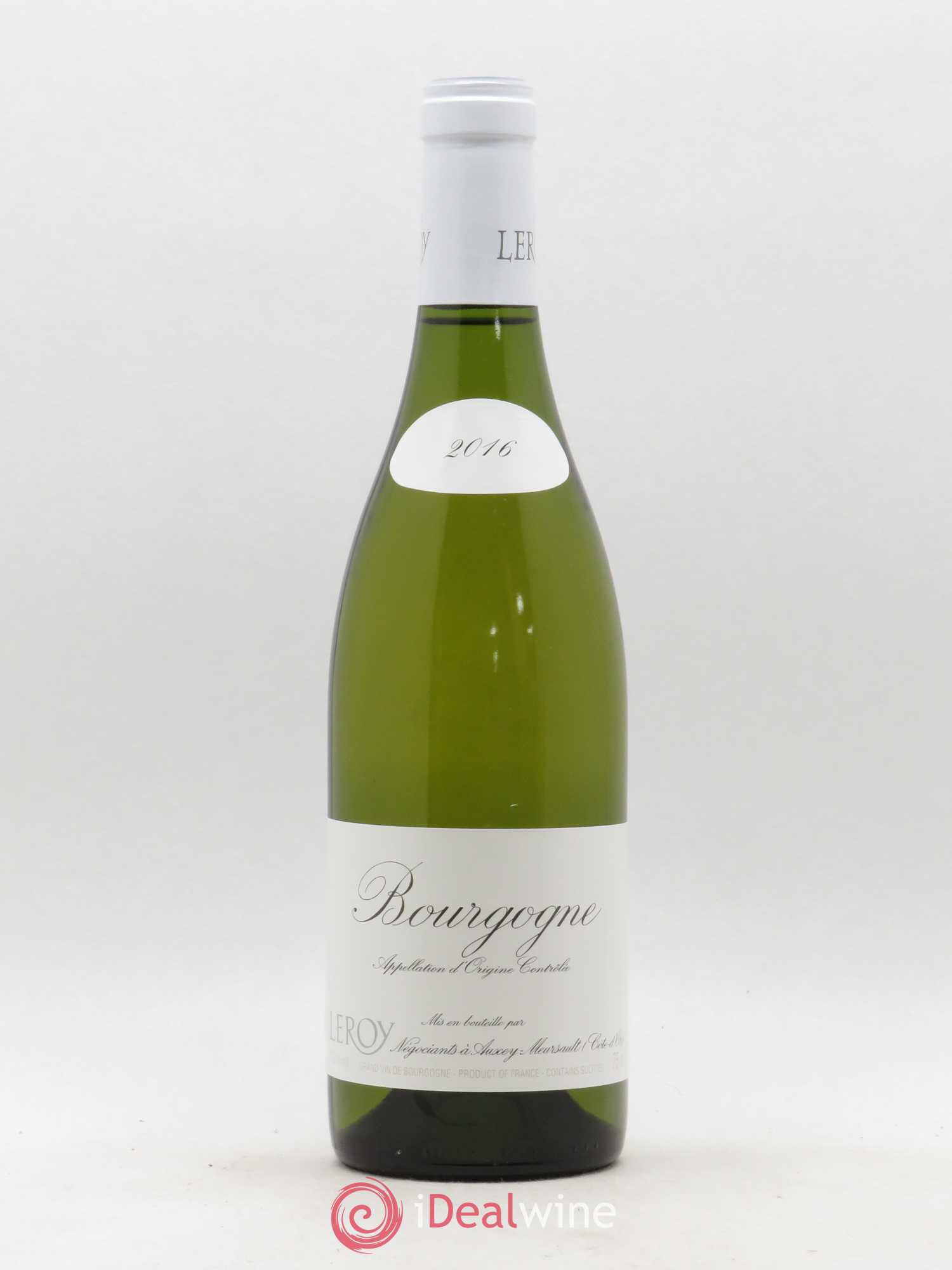 Bourgogne Leroy SA 2016 - Lot de 1 bouteille - 0
